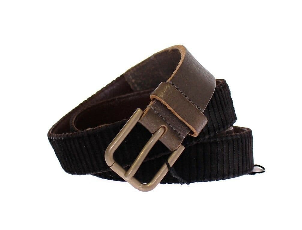 Dolce & Gabbana Brown Leather Logo Cintura Gürtel Belt - 5