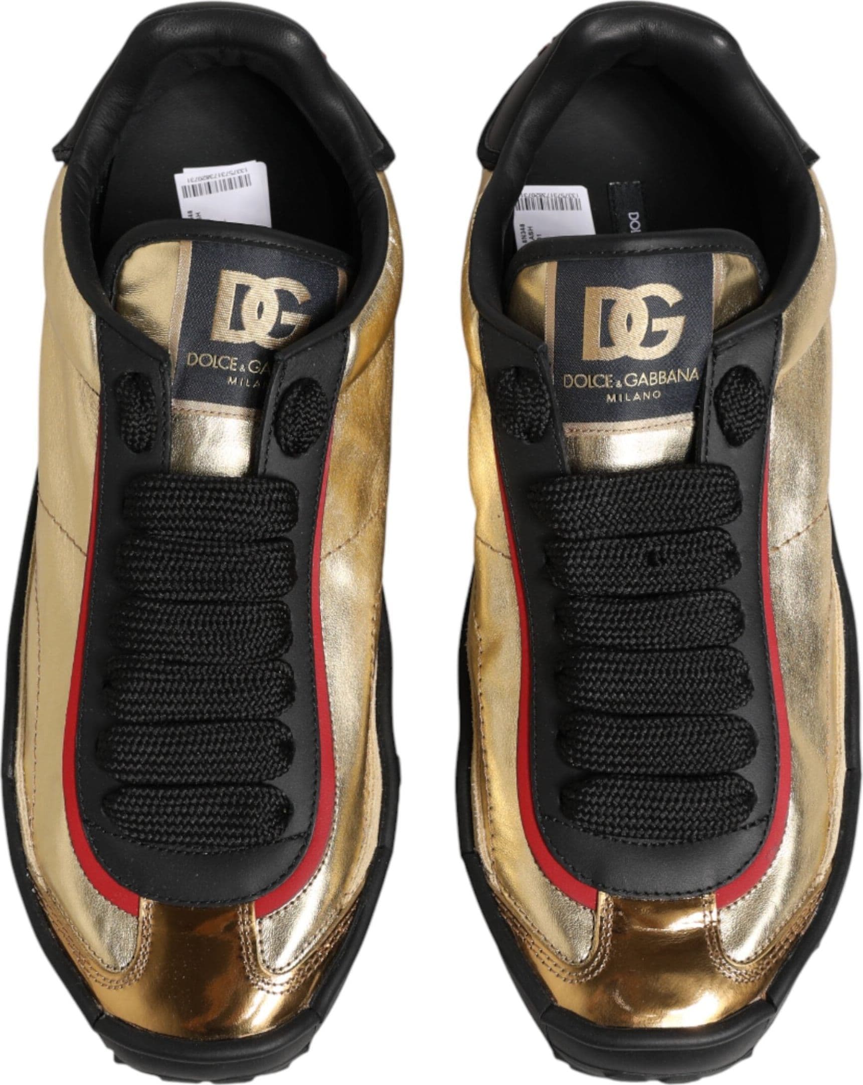 Dolce & Gabbana Multicolor Old Runner Lace Up Sneakers Shoes - 2