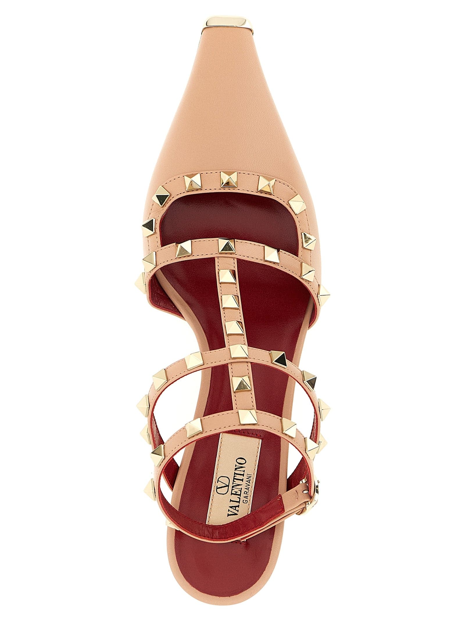 Valentino Garavani Multicolor Calfskin Mid Heel Pumps - 4