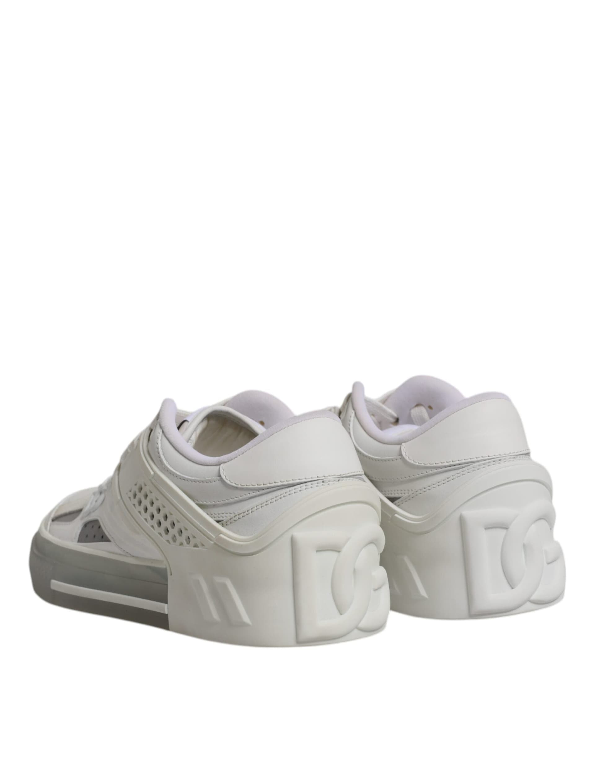 Dolce & Gabbana White DG Logo CUSTOM 2.Zero Sneakers Shoes - 4