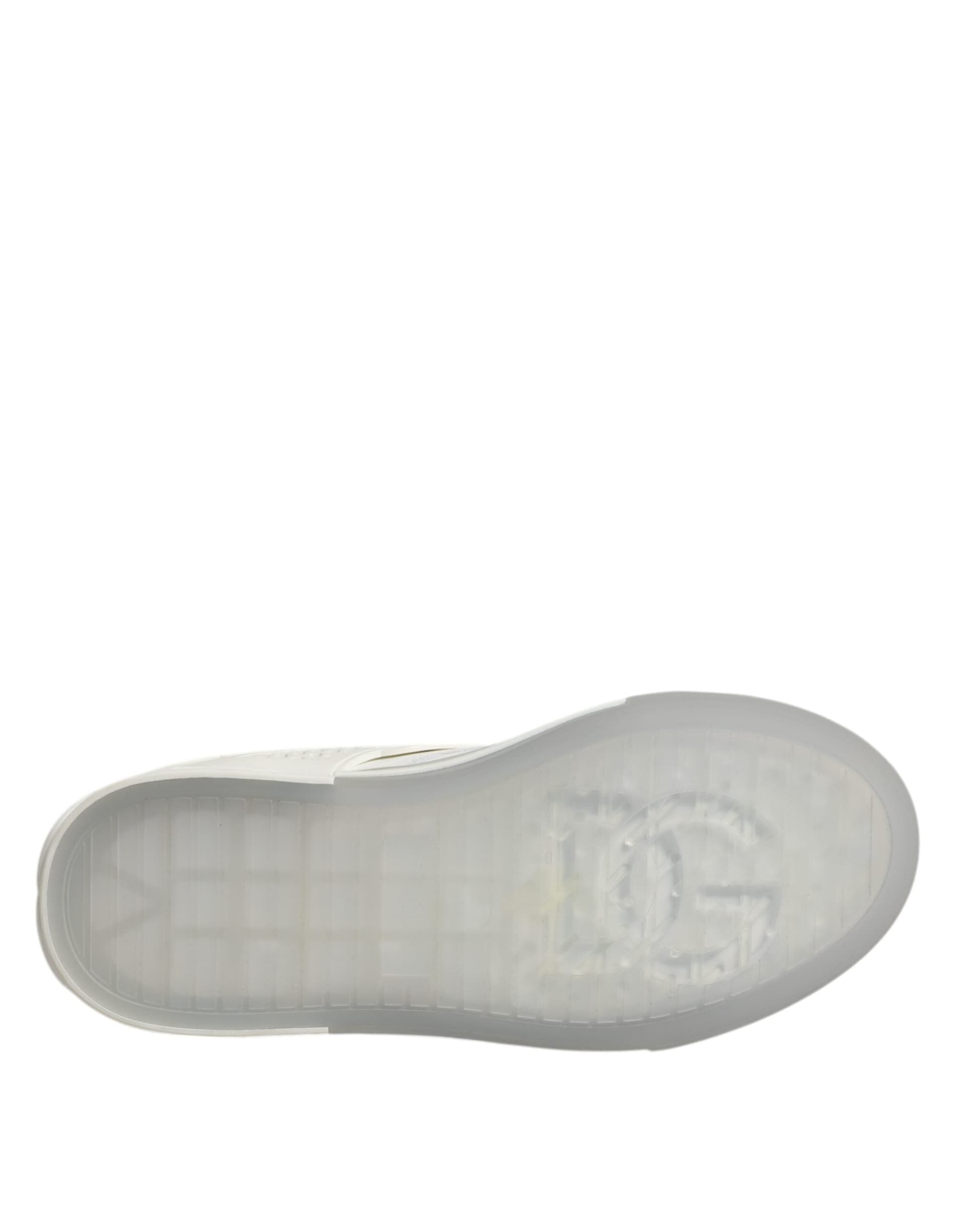Dolce & Gabbana White DG Logo CUSTOM 2.Zero Sneakers Shoes - 8