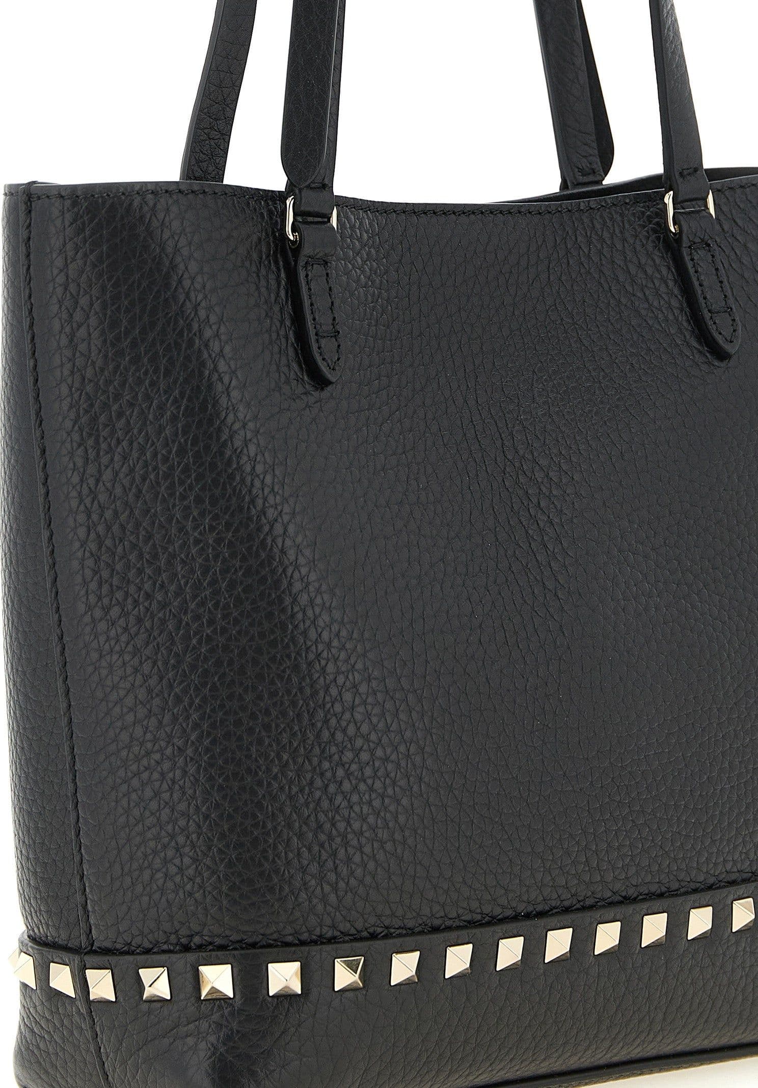 Valentino Garavani Black Calfskin Shoulder Bag - 3