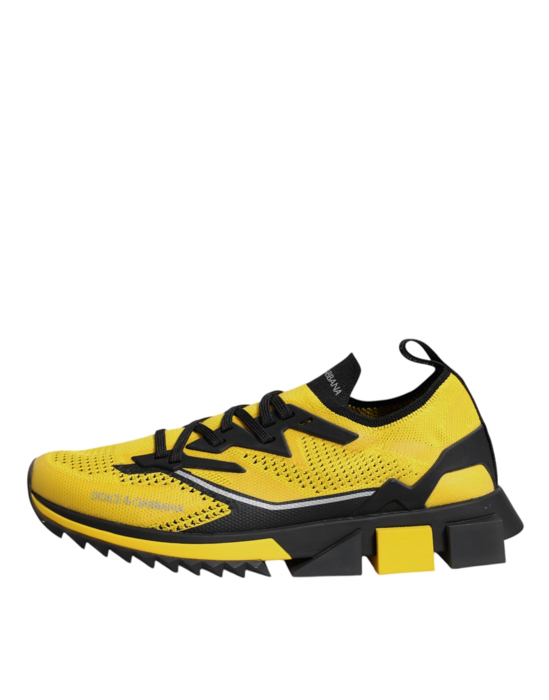 Dolce & Gabbana Yellow SORRENTO Sport Stretch Sneakers Shoes - 5