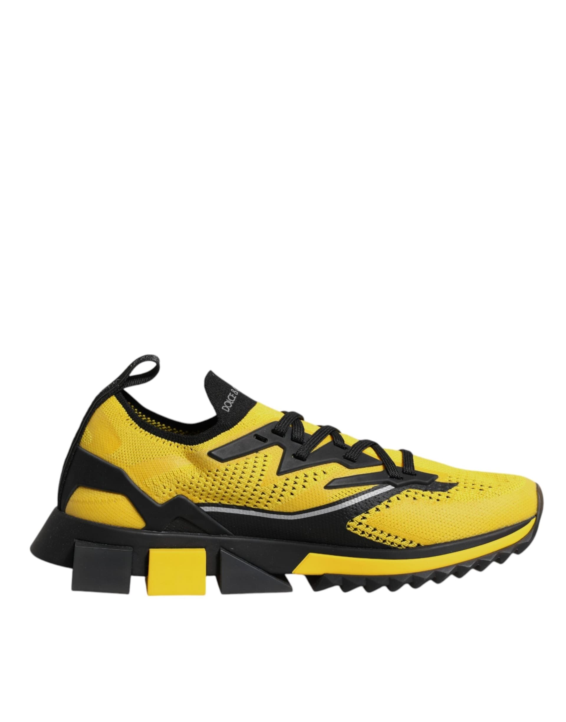 Dolce & Gabbana Yellow SORRENTO Sport Stretch Sneakers Shoes - 6
