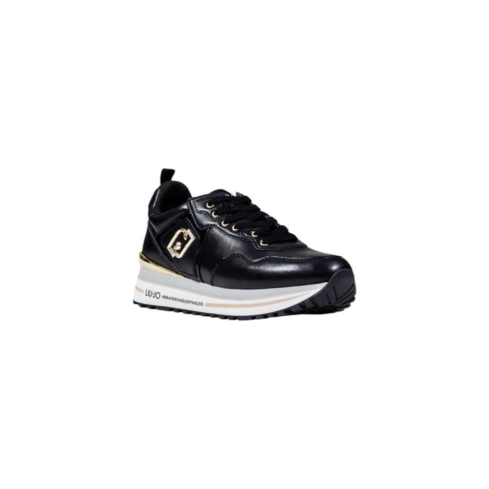 Liu Jo Black Artificial Leather Platform Sneakers - 2
