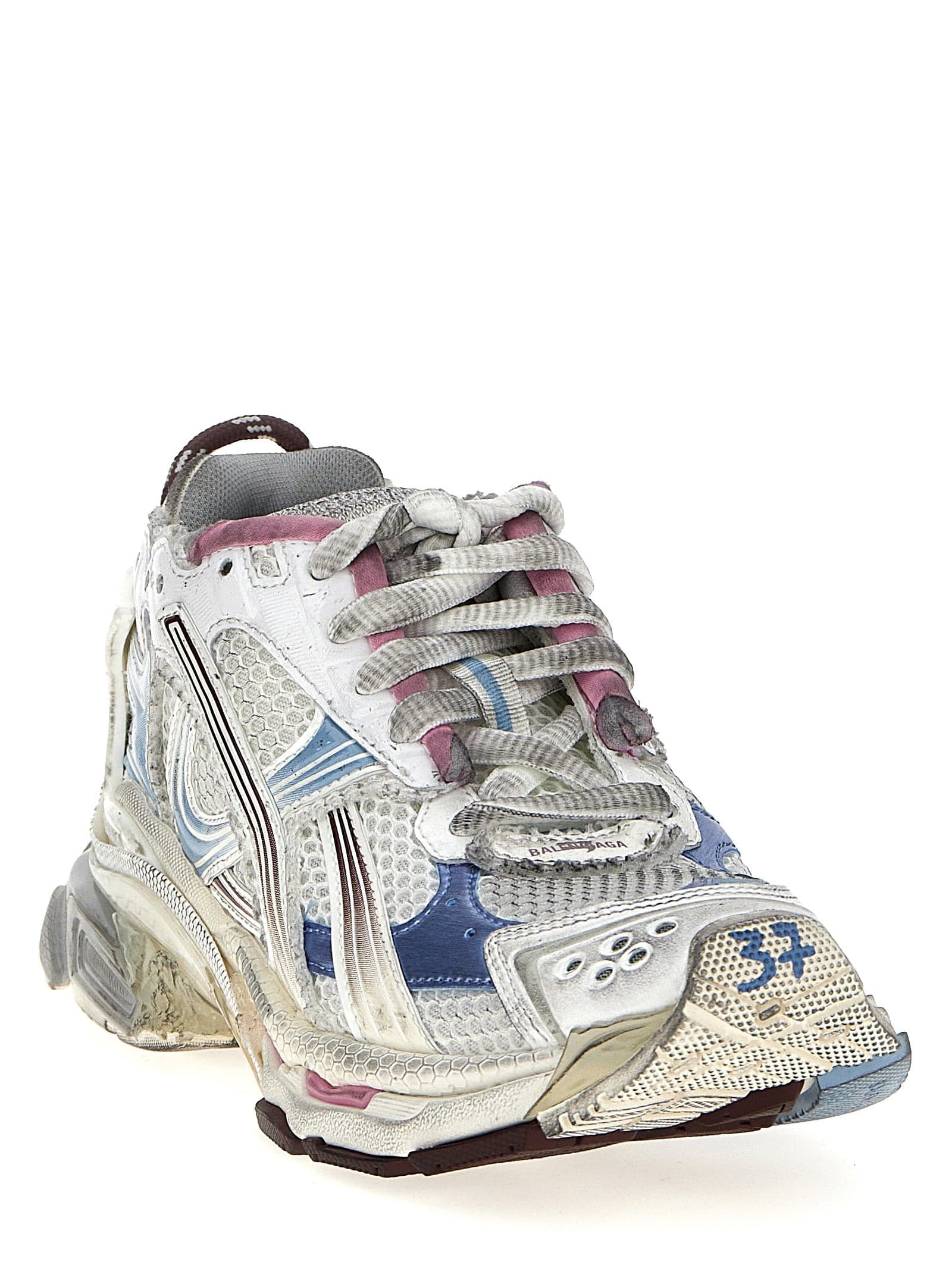 Balenciaga Multicolor Polyethylene Athletic Sneakers - 2