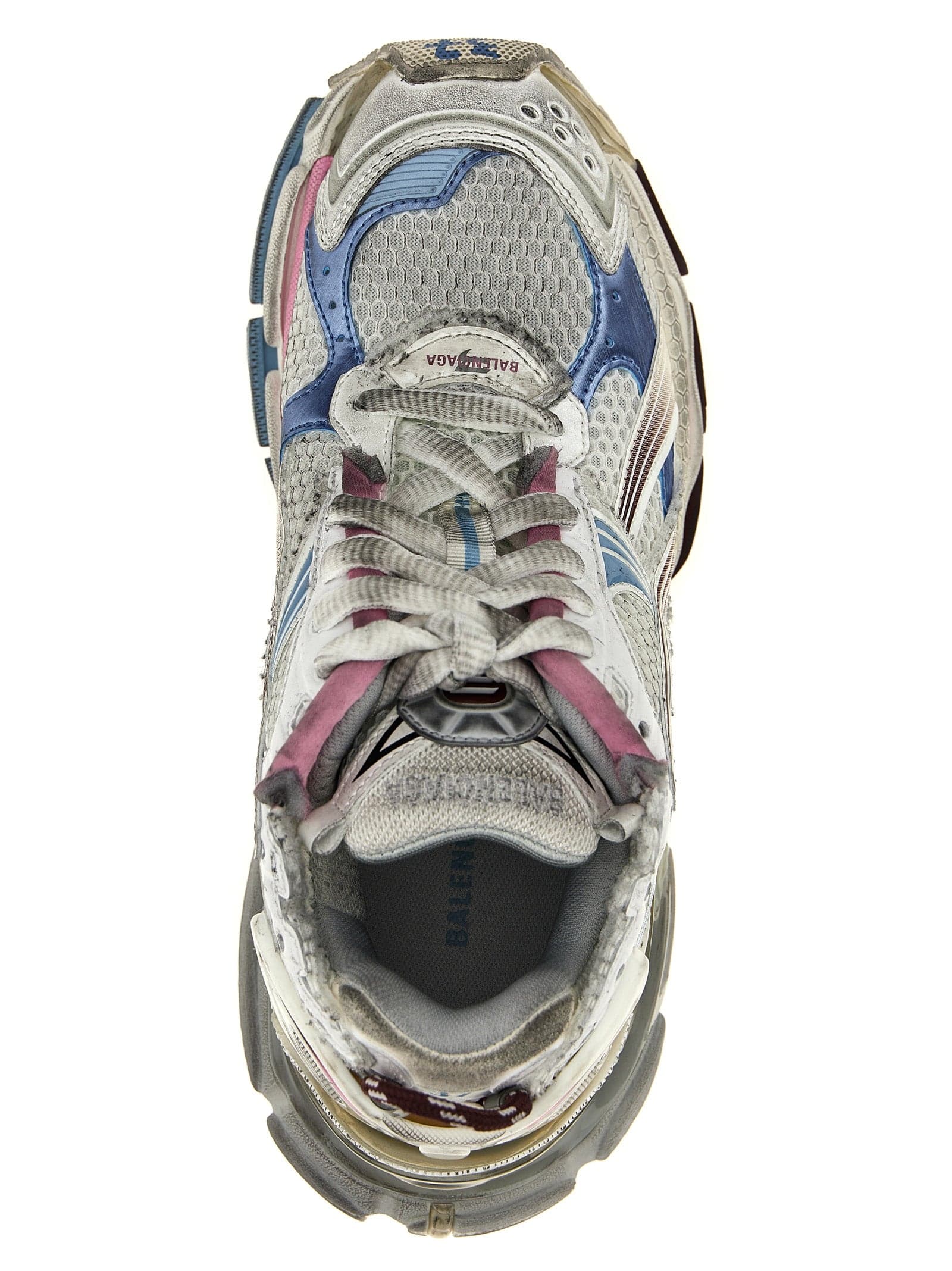 Balenciaga Multicolor Polyethylene Athletic Sneakers - 4