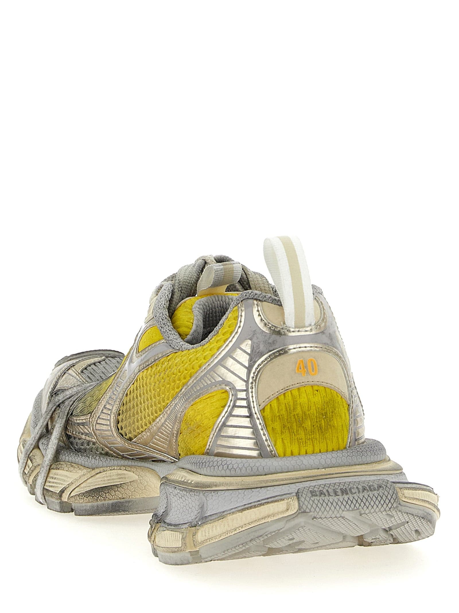 Balenciaga Bicolor Polyethylene Athletic Sneakers - 3