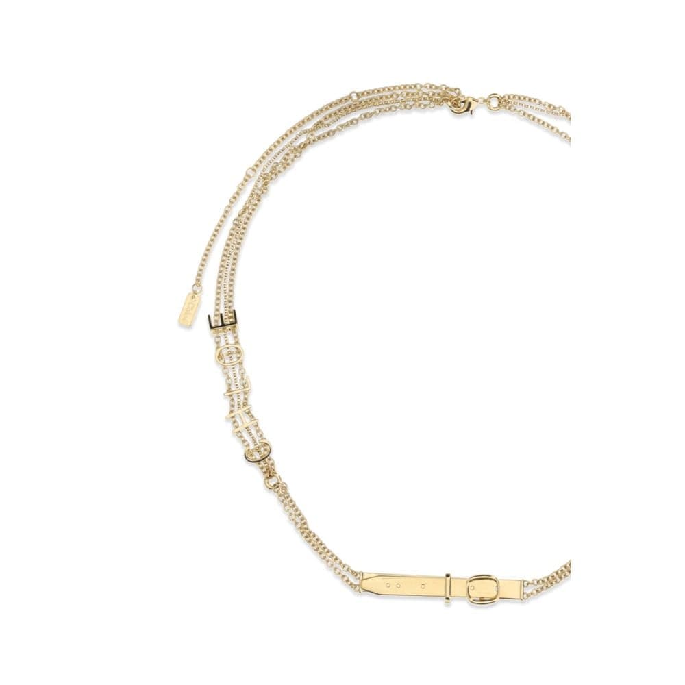 Chloé Gold Brass Regular Belt - 3