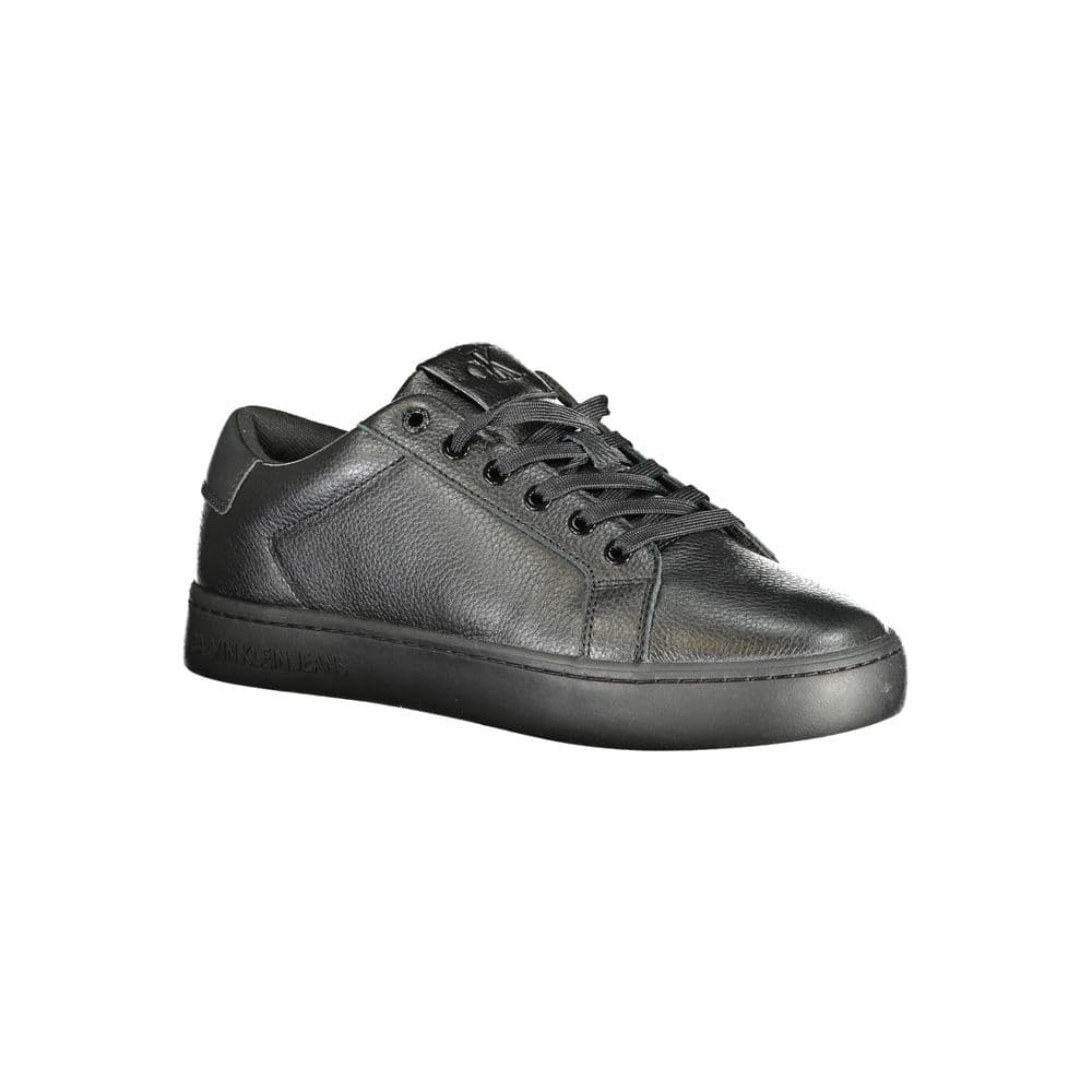 Calvin Klein Black Polyurethane Men Sneaker - 2