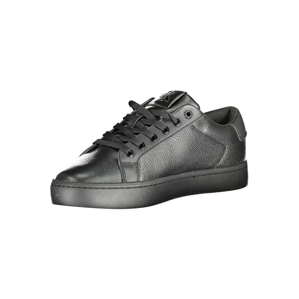 Calvin Klein Black Polyurethane Men Sneaker - 3