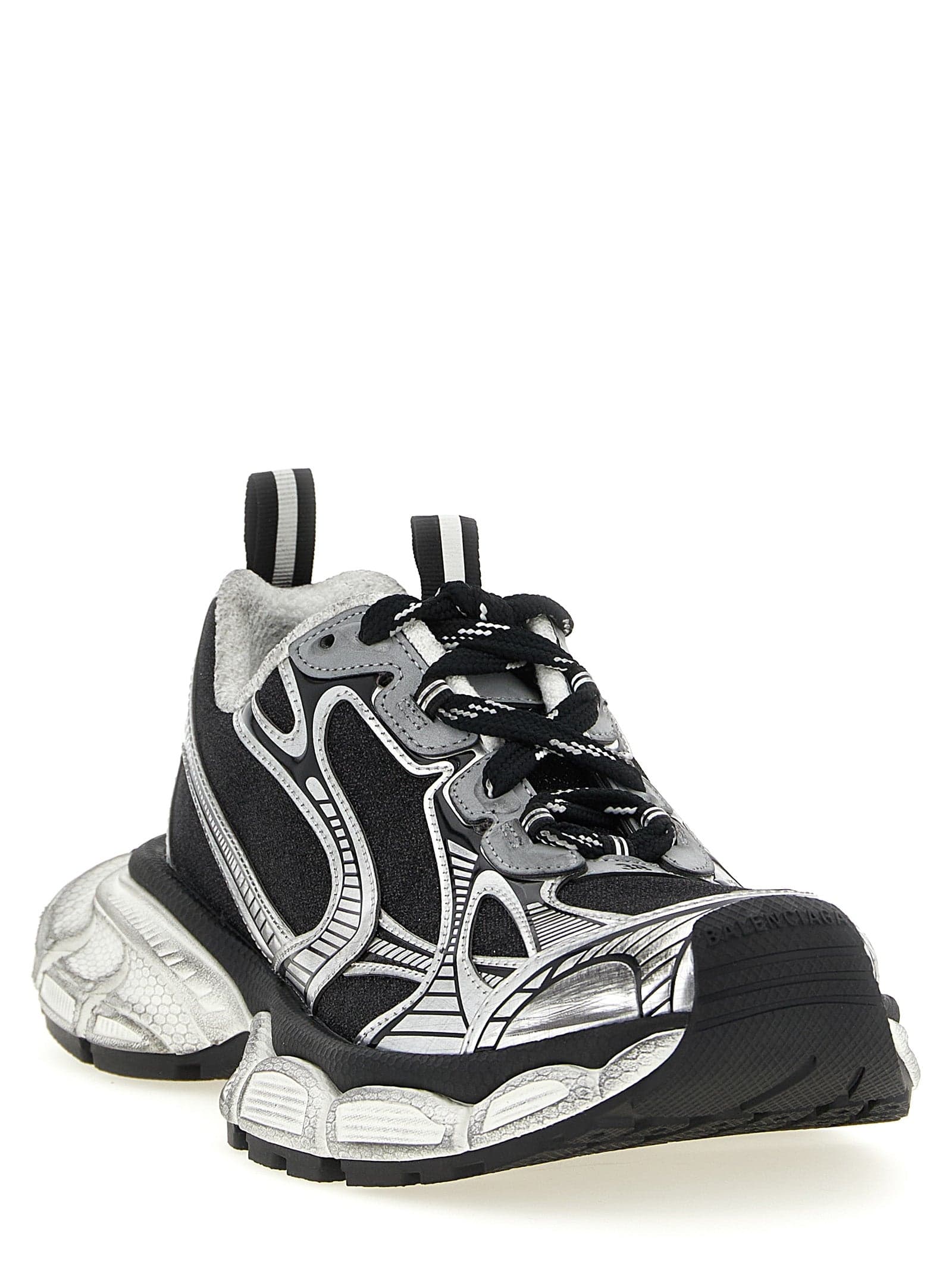 Balenciaga Black Polyethylene Athletic Sneakers - 2