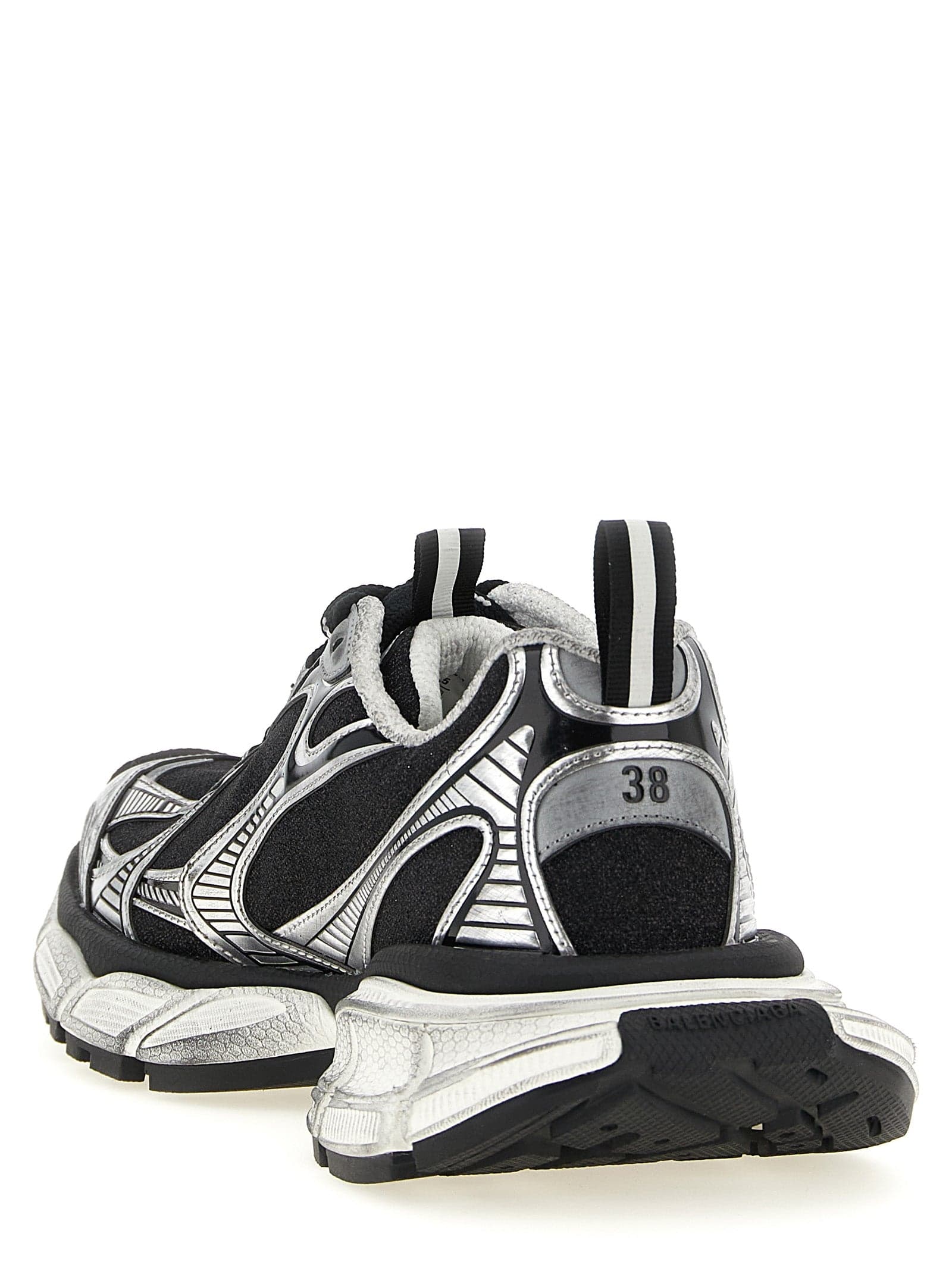 Balenciaga Black Polyethylene Athletic Sneakers - 3