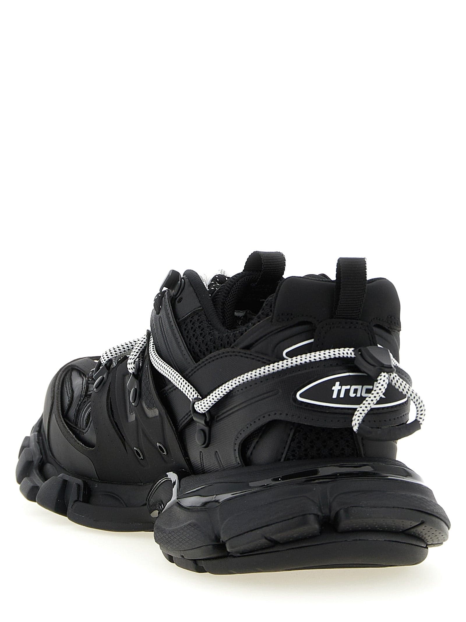 Balenciaga Black Polyethylene Athletic Sneakers - 3