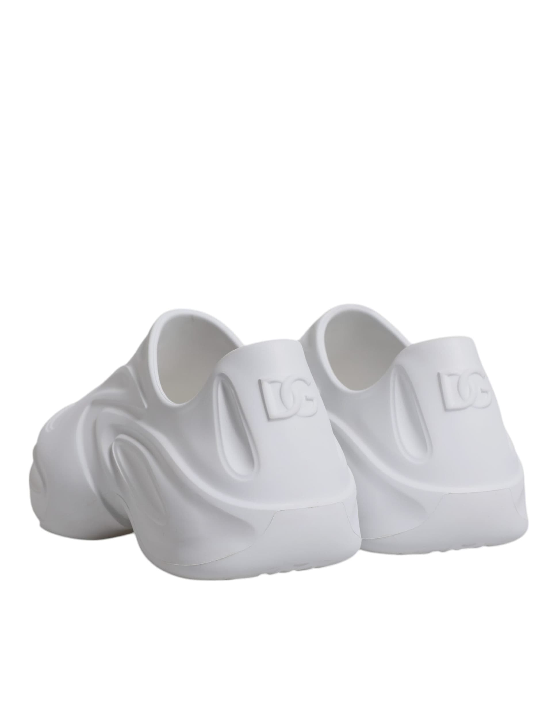 Dolce & Gabbana White Daymaster Low Top Men Sneakers Shoes - 4