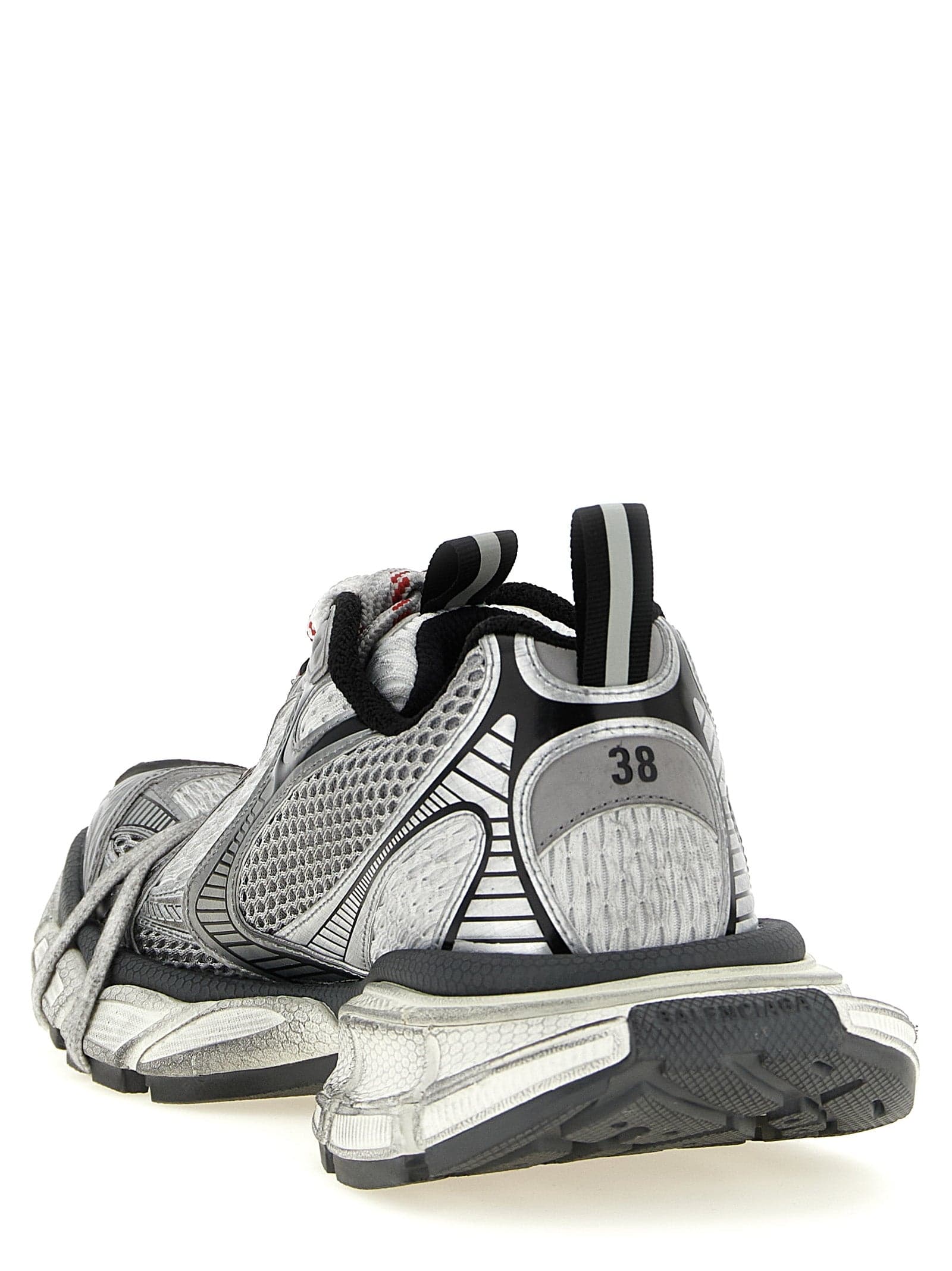 Balenciaga Gray Polyethylene Athletic Sneakers - 3