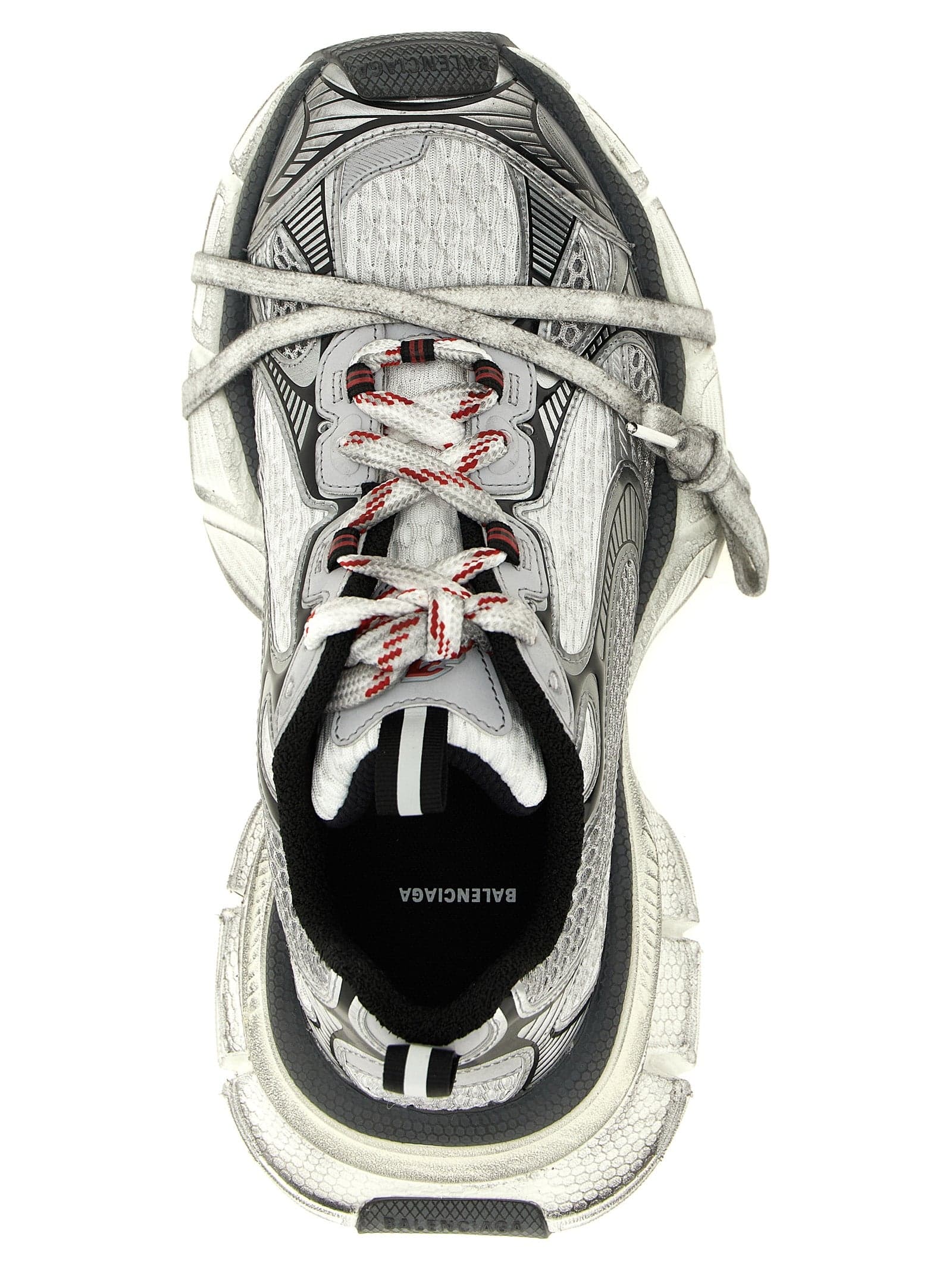 Balenciaga Gray Polyethylene Athletic Sneakers - 4