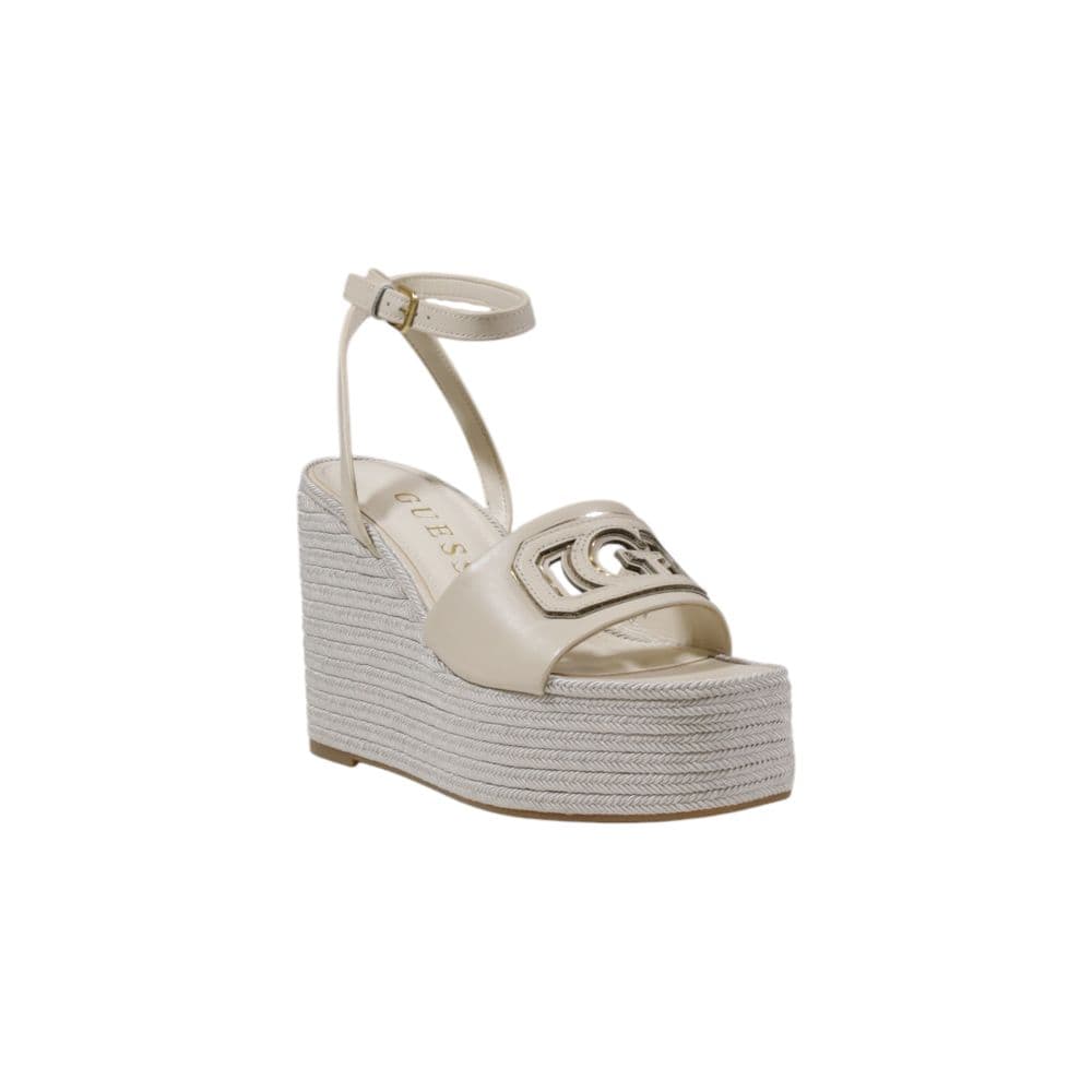 Guess Beige Synthetic High Heel Pumps - 2