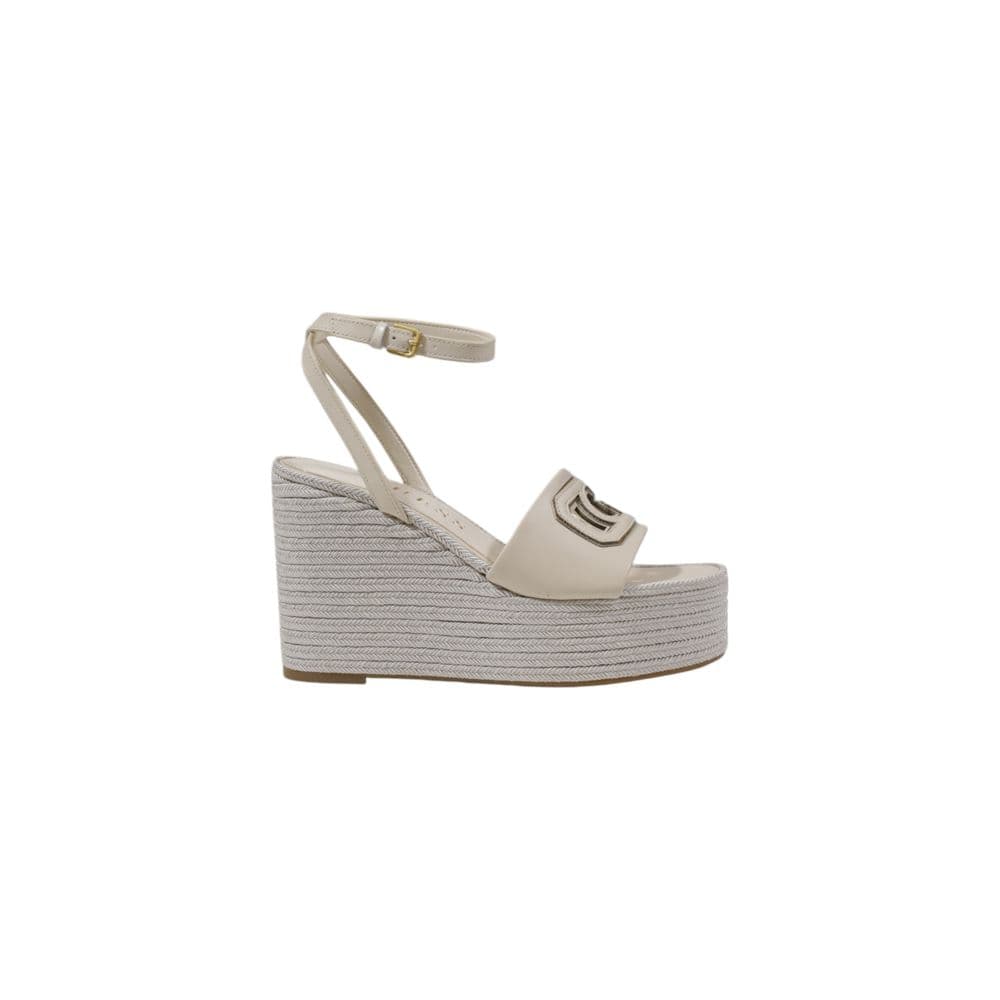 Guess Beige Synthetic High Heel Pumps - 3