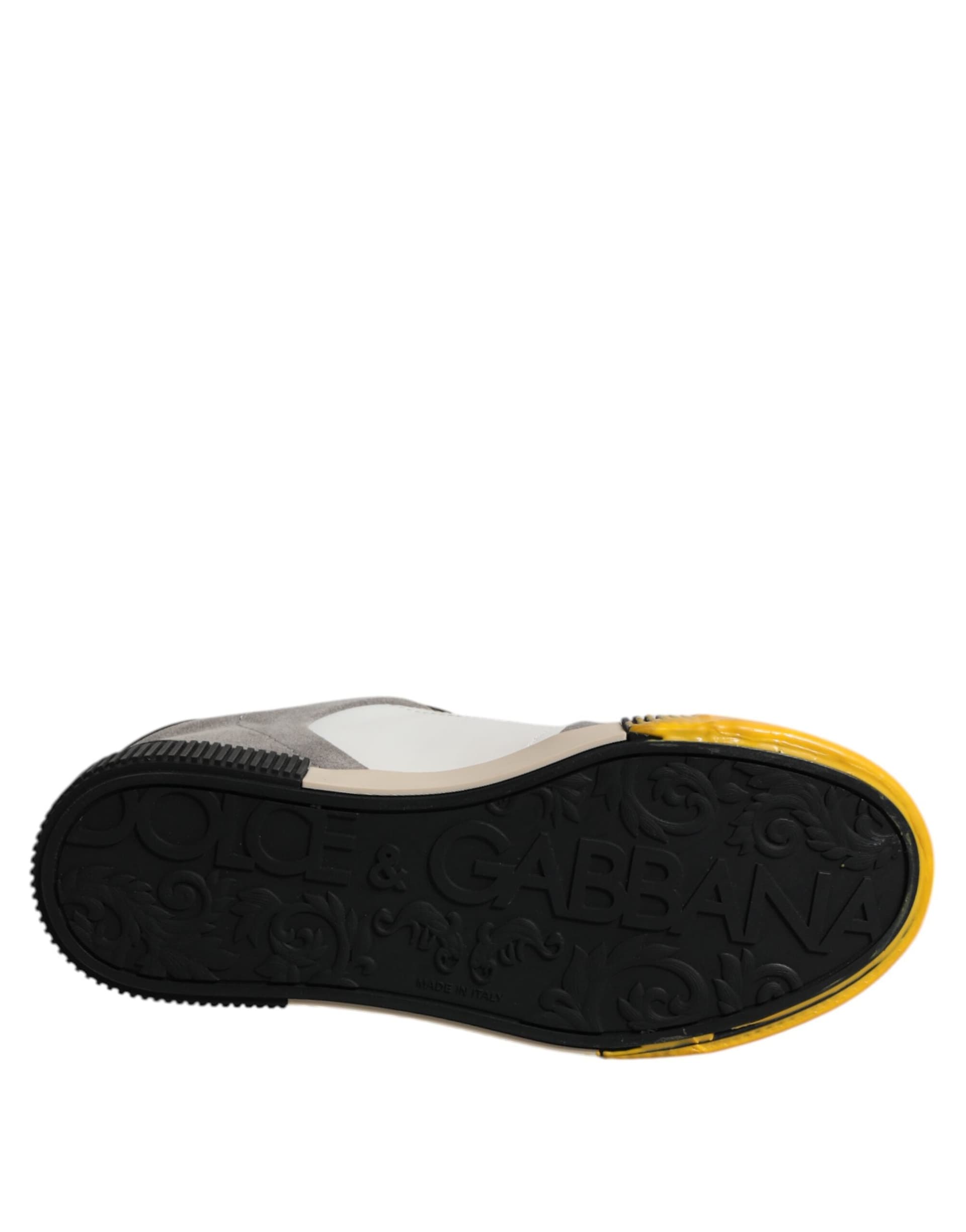 Dolce & Gabbana Multicolor MIAMI Low Top Sneakers Shoes - 8