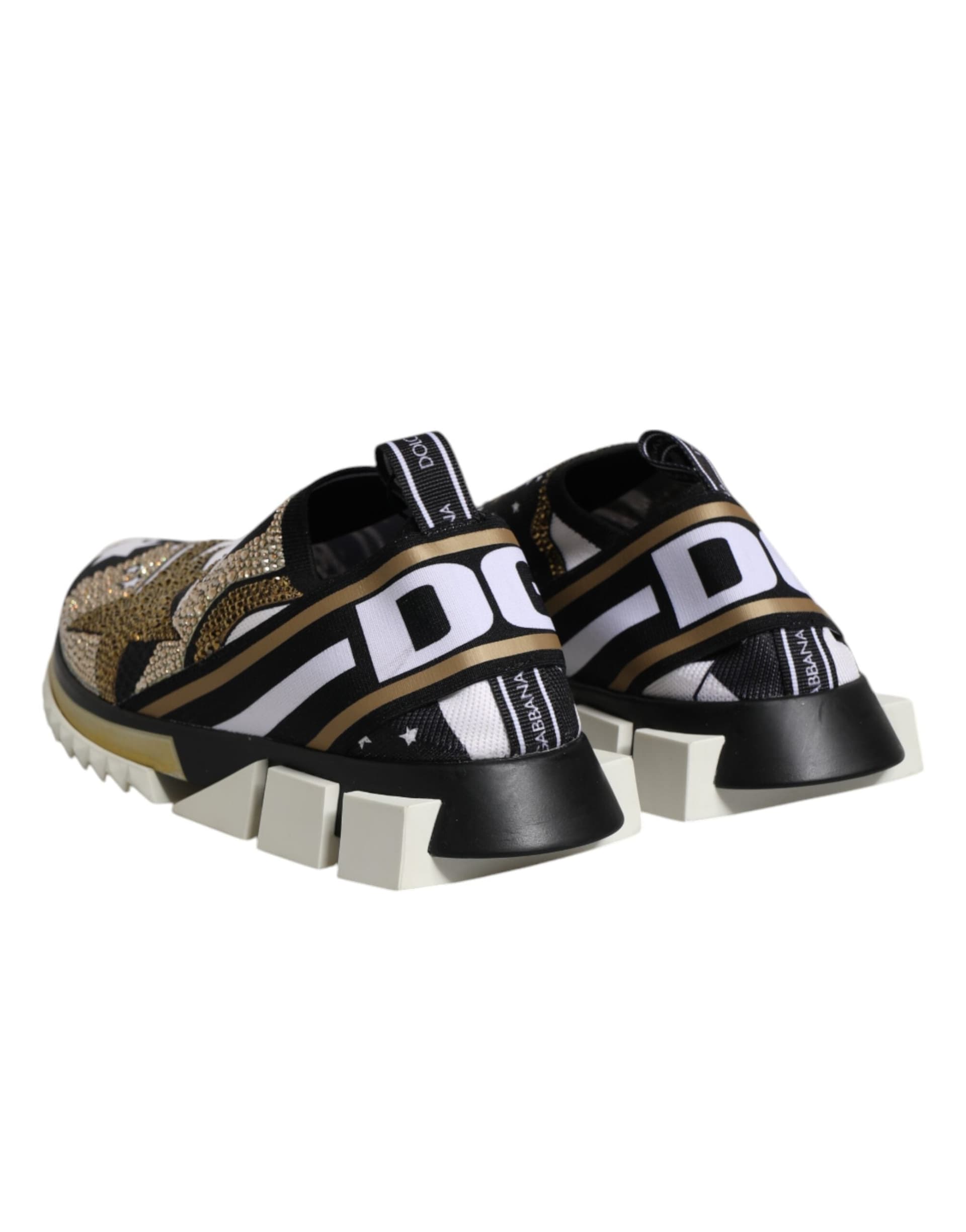 Dolce & Gabbana Multicolor Sorrento Low Top Sneakers Shoes - 4