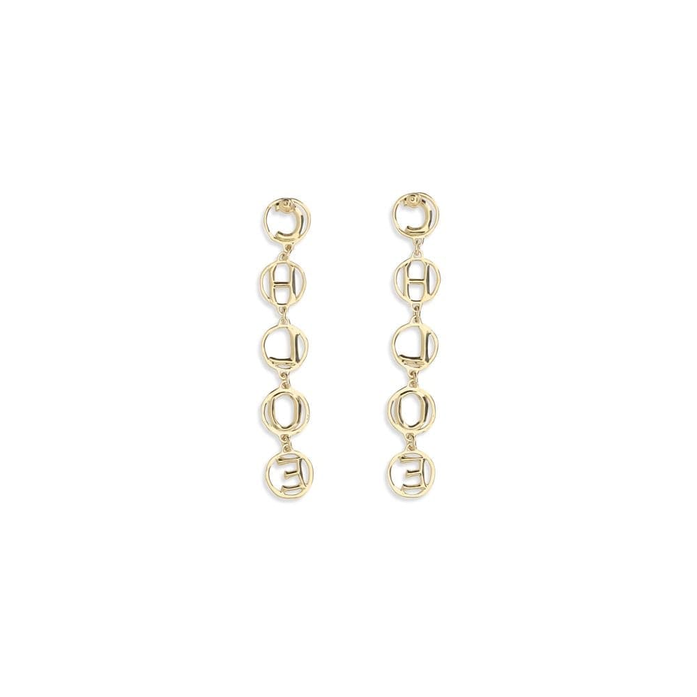 Chloé Gold Brass Earrings - 2