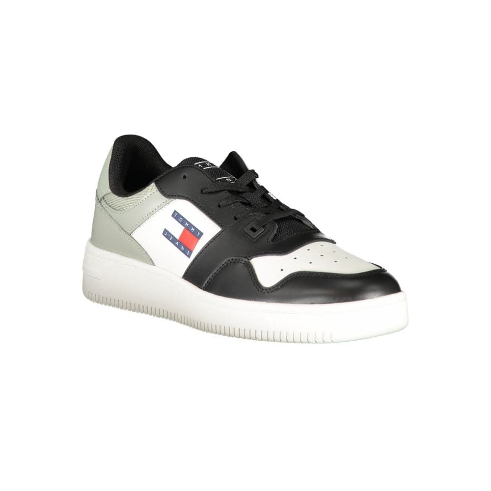 Tommy Hilfiger Nero Leather Men Sneaker - 2