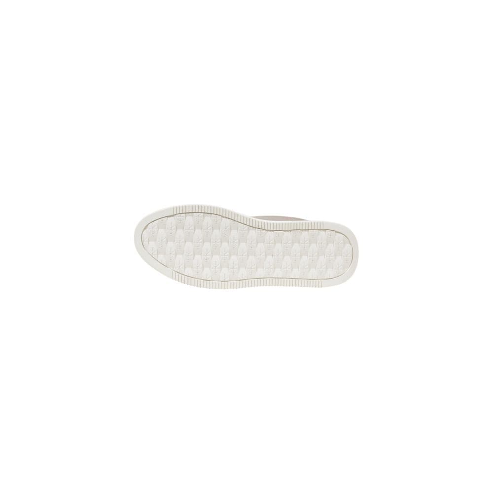 Calvin Klein Jeans Beige Recycled Cotton Platform Sneakers - 5