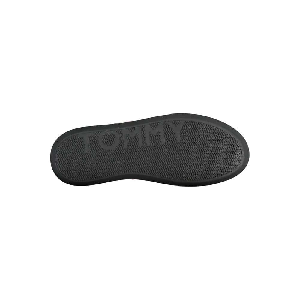Tommy Hilfiger Black Leather Men Sneaker - 2