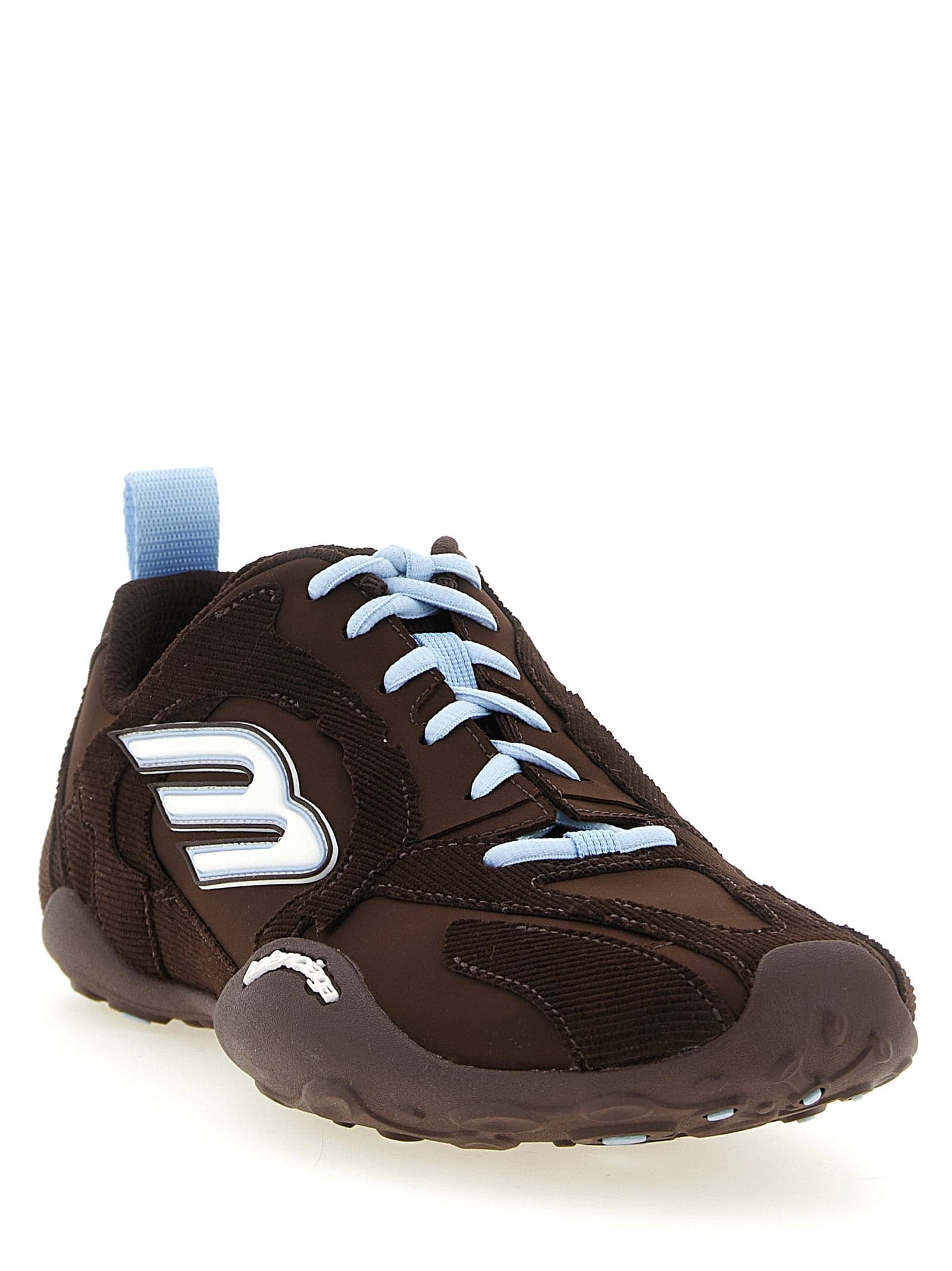 Balenciaga Brown Polyester Athletic Sneakers - 2