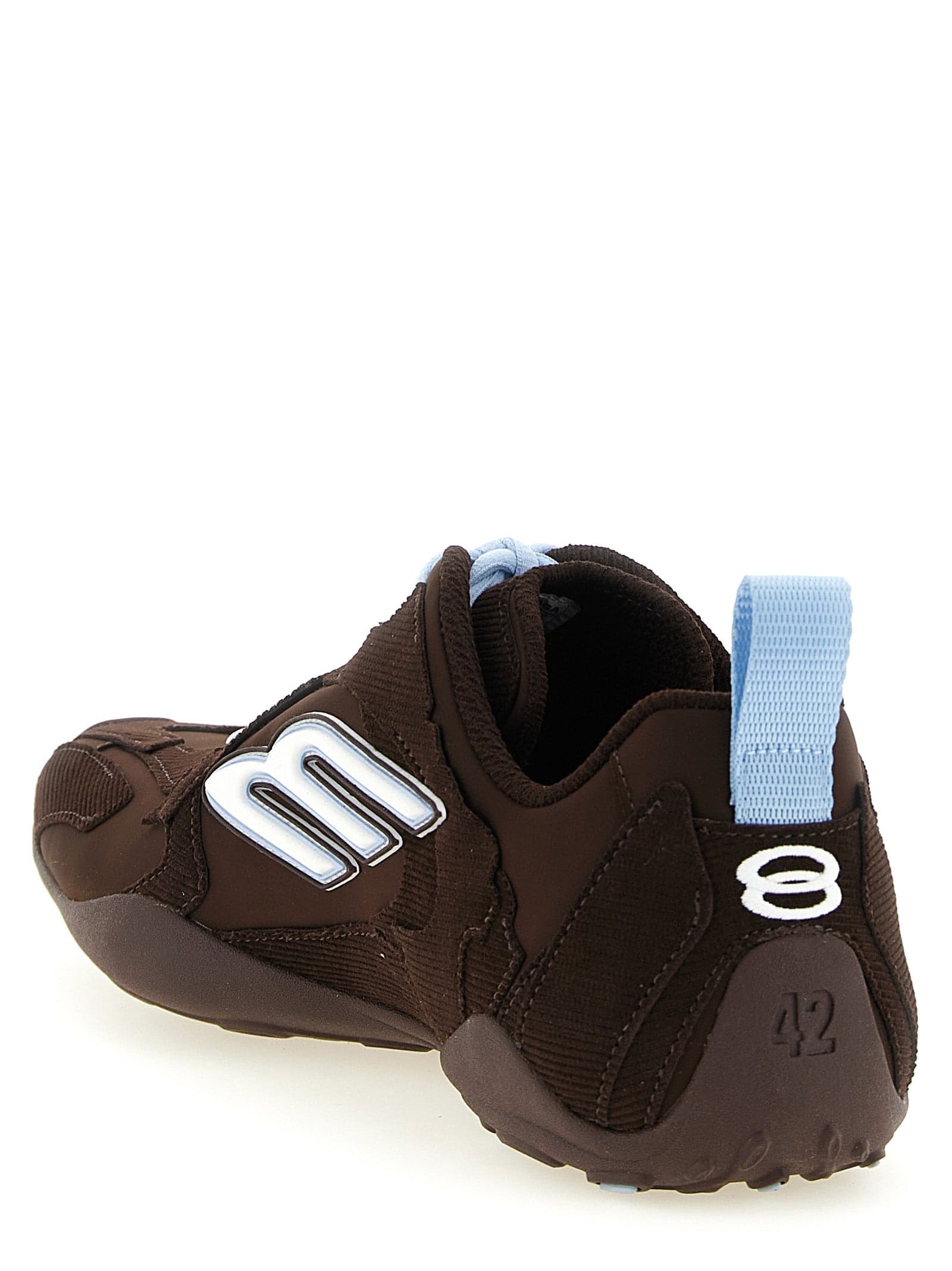 Balenciaga Brown Polyester Athletic Sneakers - 3