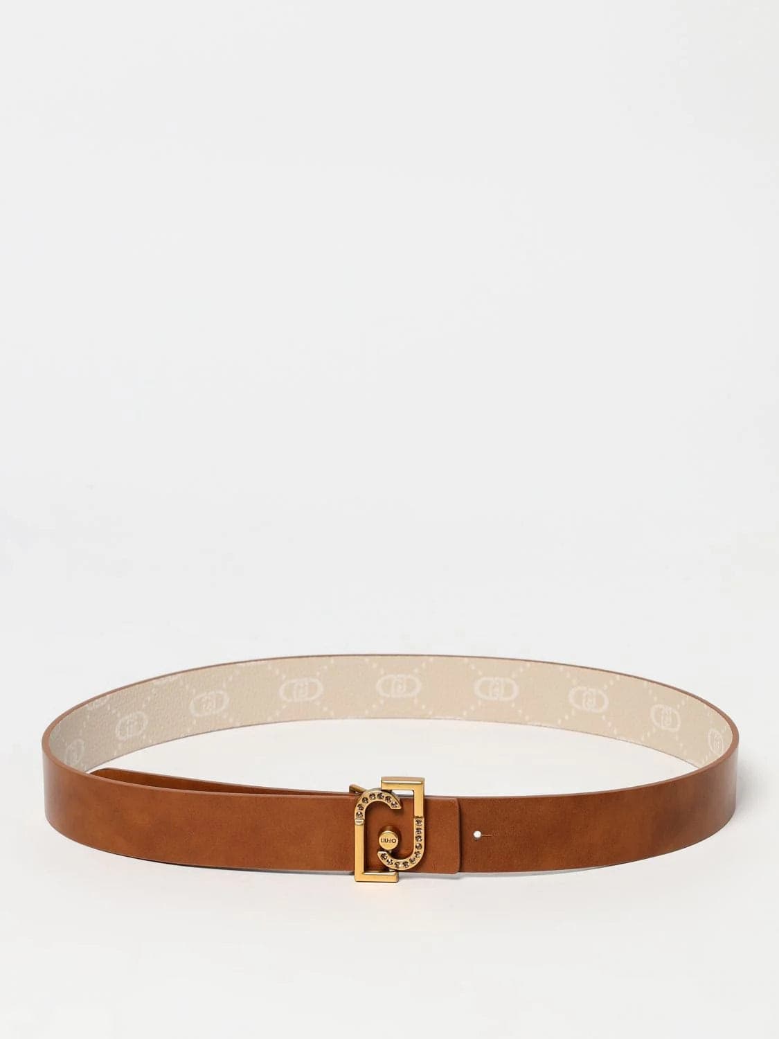 Liu Jo Beige Leather Regular Belt - 2