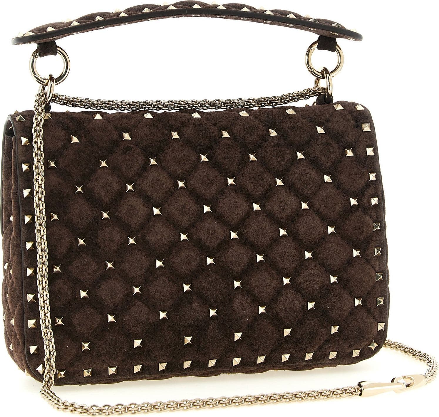 Valentino Garavani Brown Calfskin Crossbody Bag - 2