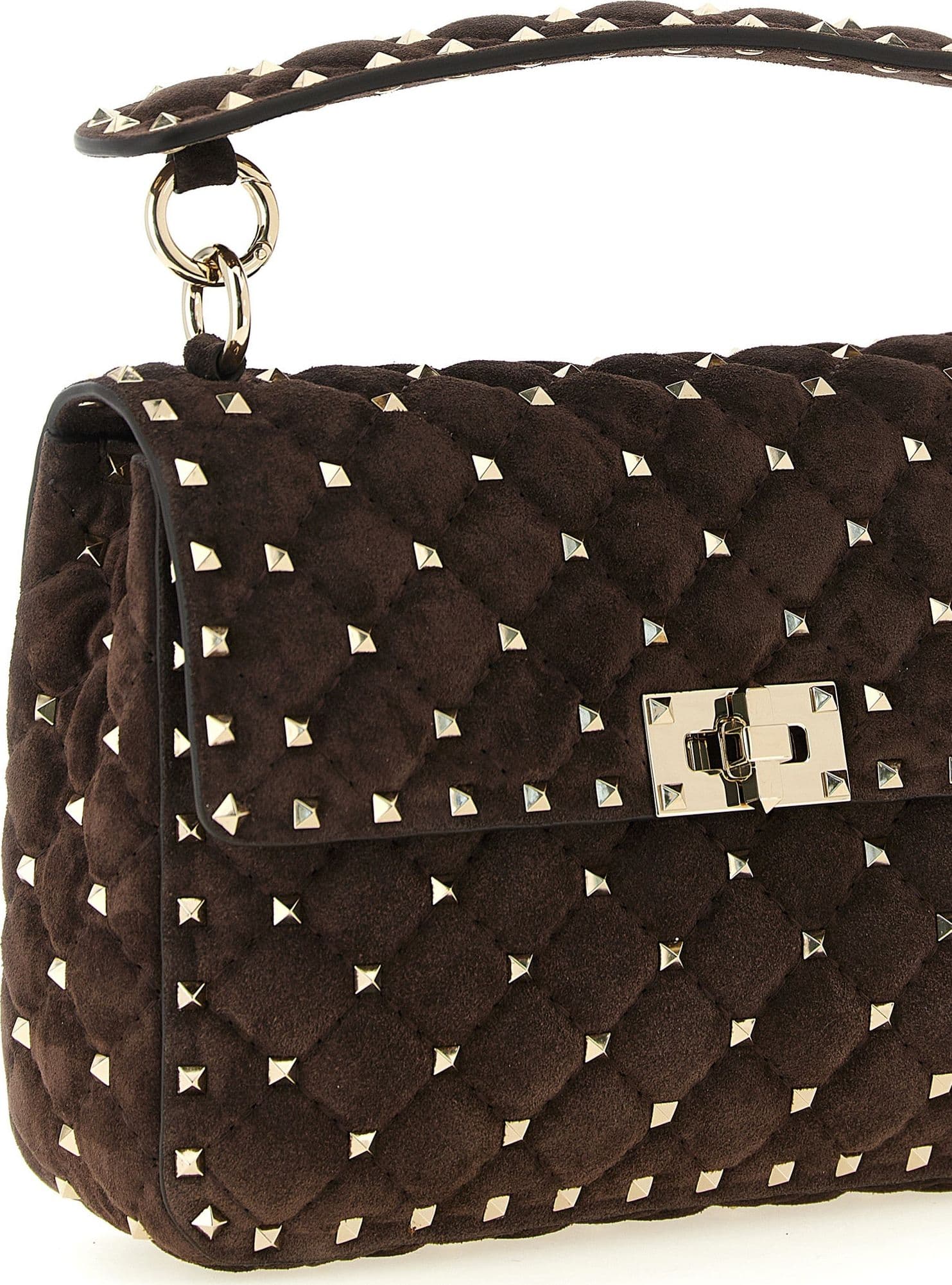 Valentino Garavani Brown Calfskin Crossbody Bag - 3