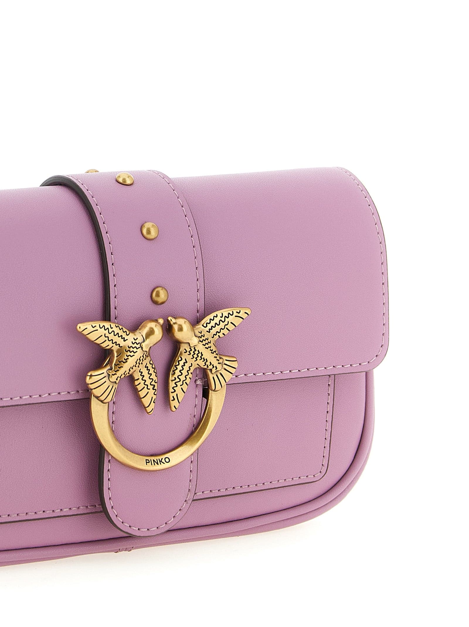 PINKO Multicolor Lambskin Crossbody Bag - 3