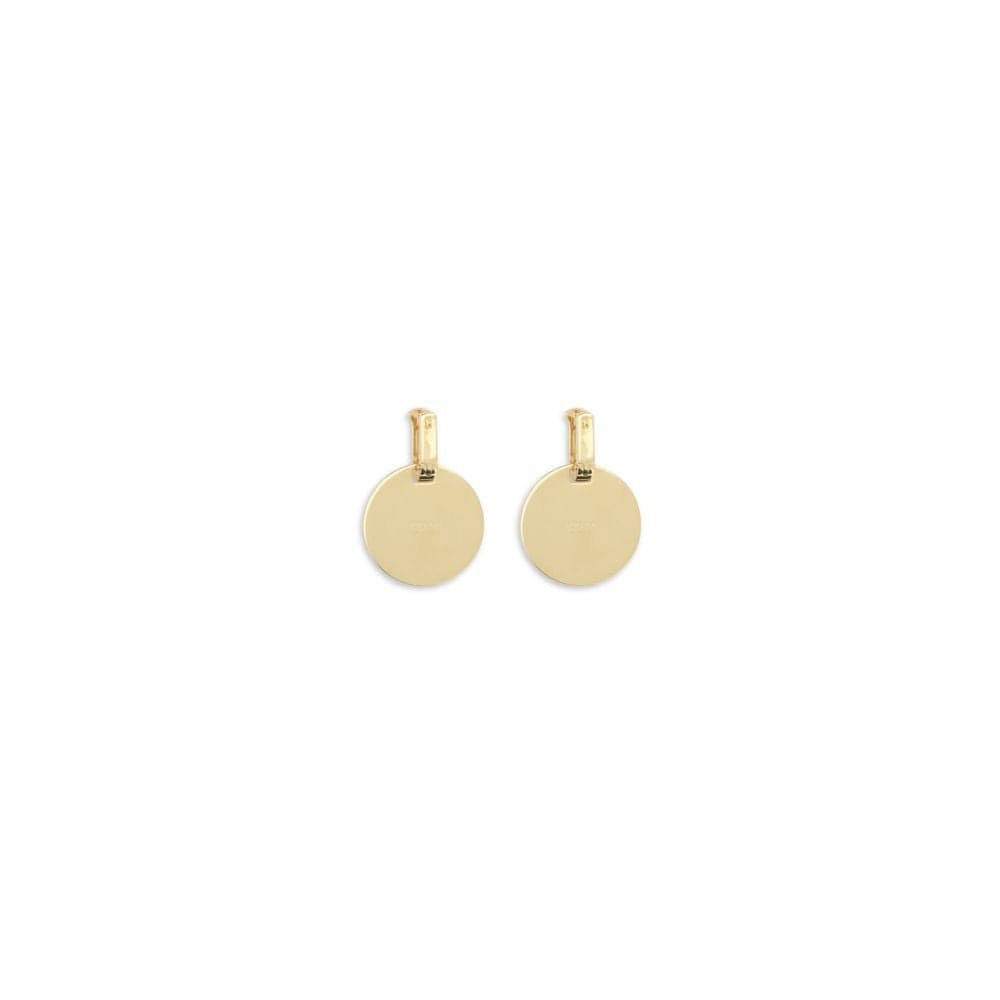 Versace Gold Brass Earrings - 2