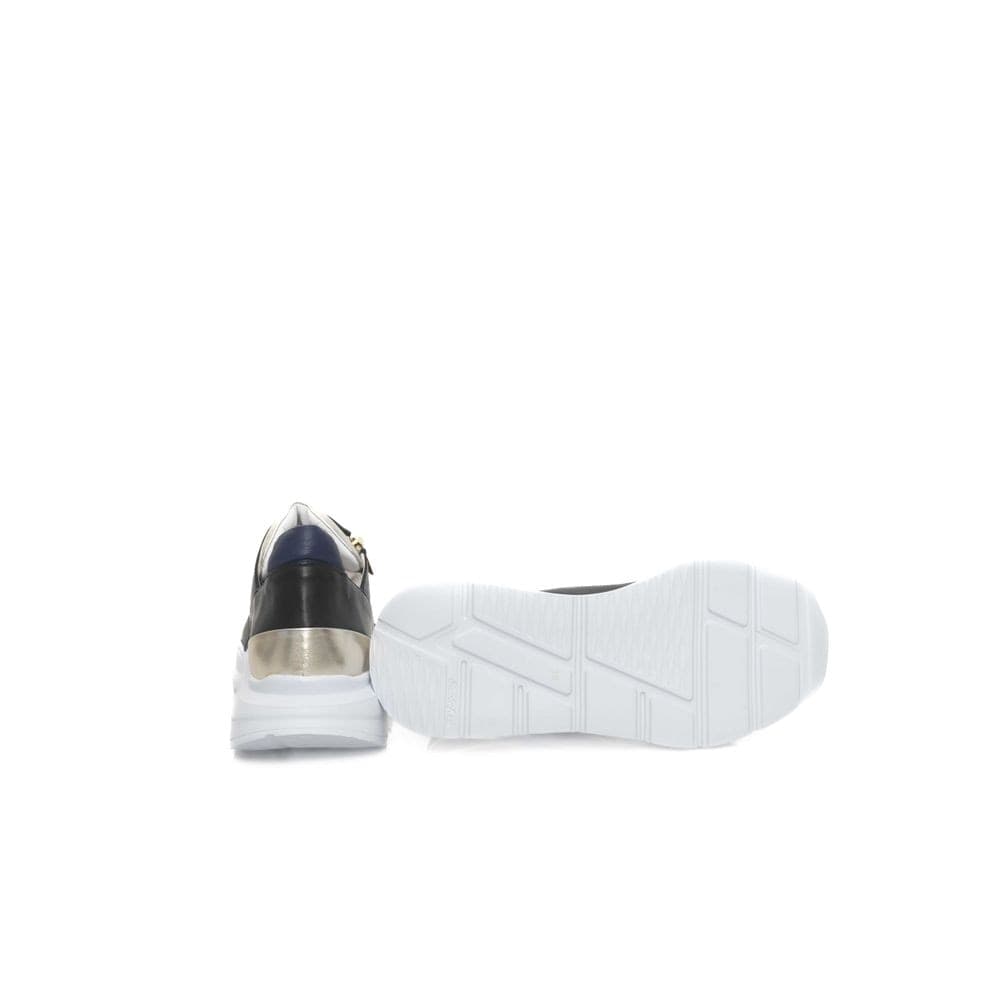Cerruti 1881 Black Goatskin Women Sneaker - 4