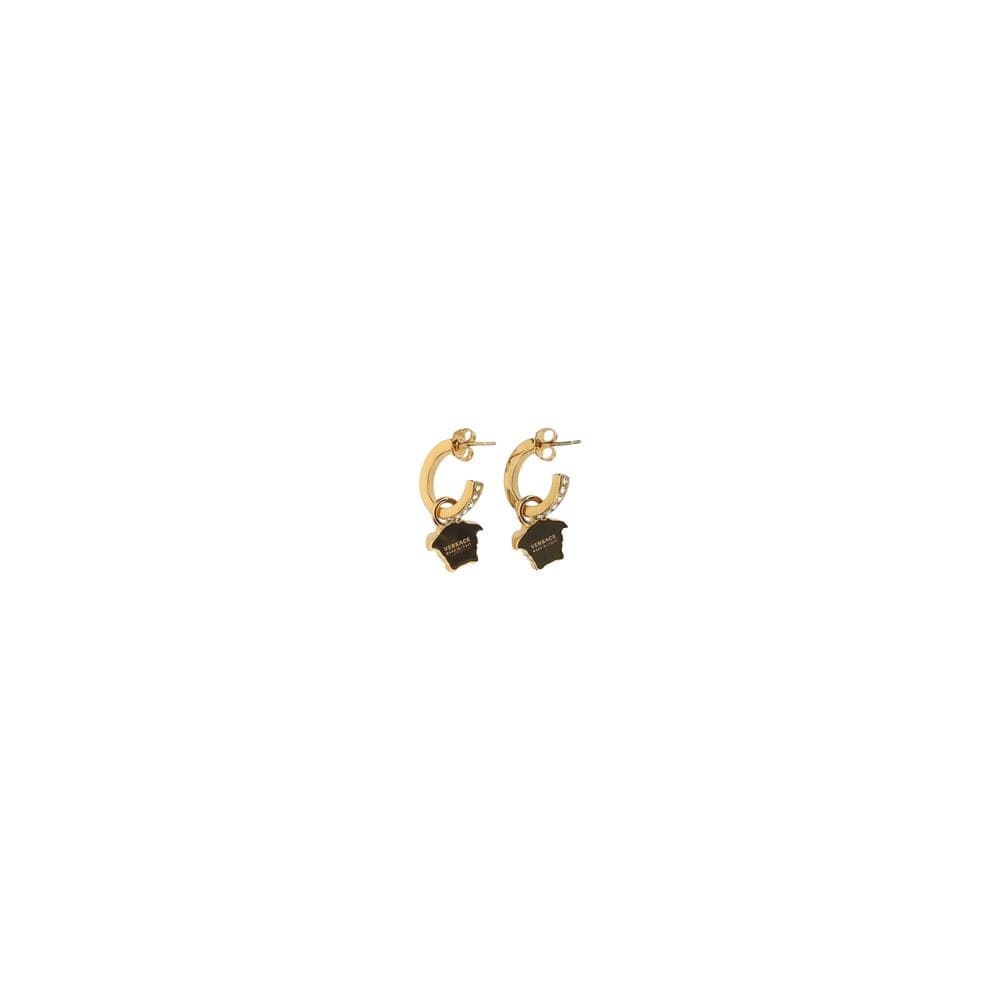 Versace Gold Metal Earrings - 2