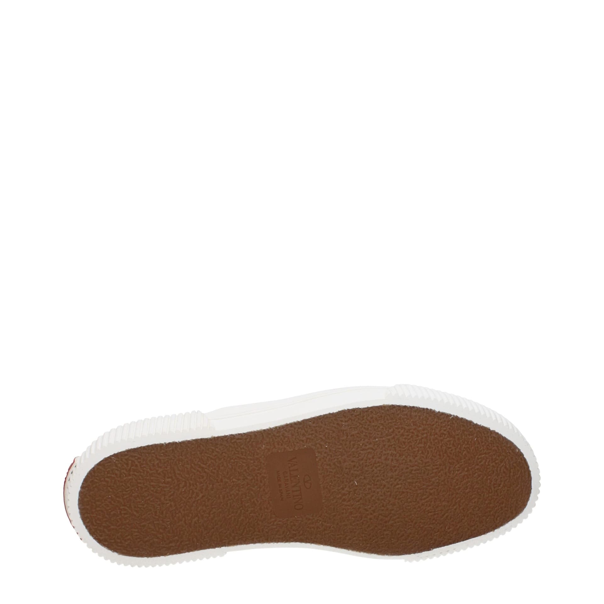 Valentino Garavani Brown Fabric Slip-On Loafers - 5