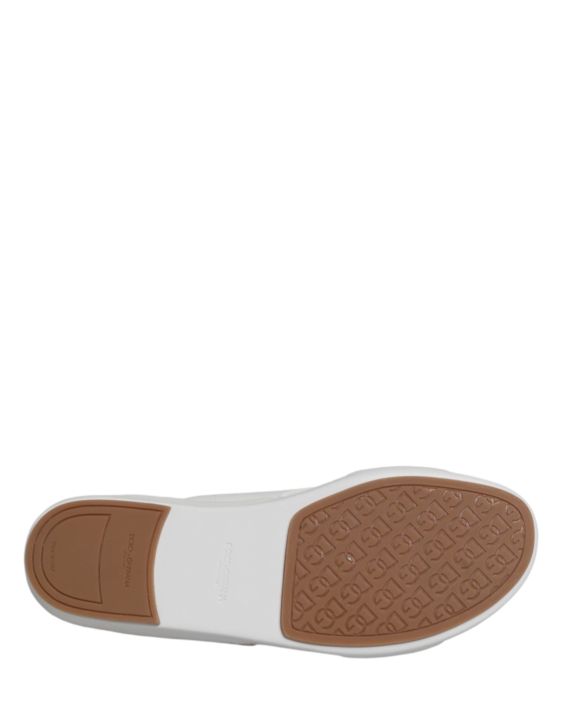 Dolce & Gabbana White DG Cutout Slides Slippers Flats Shoes - 8