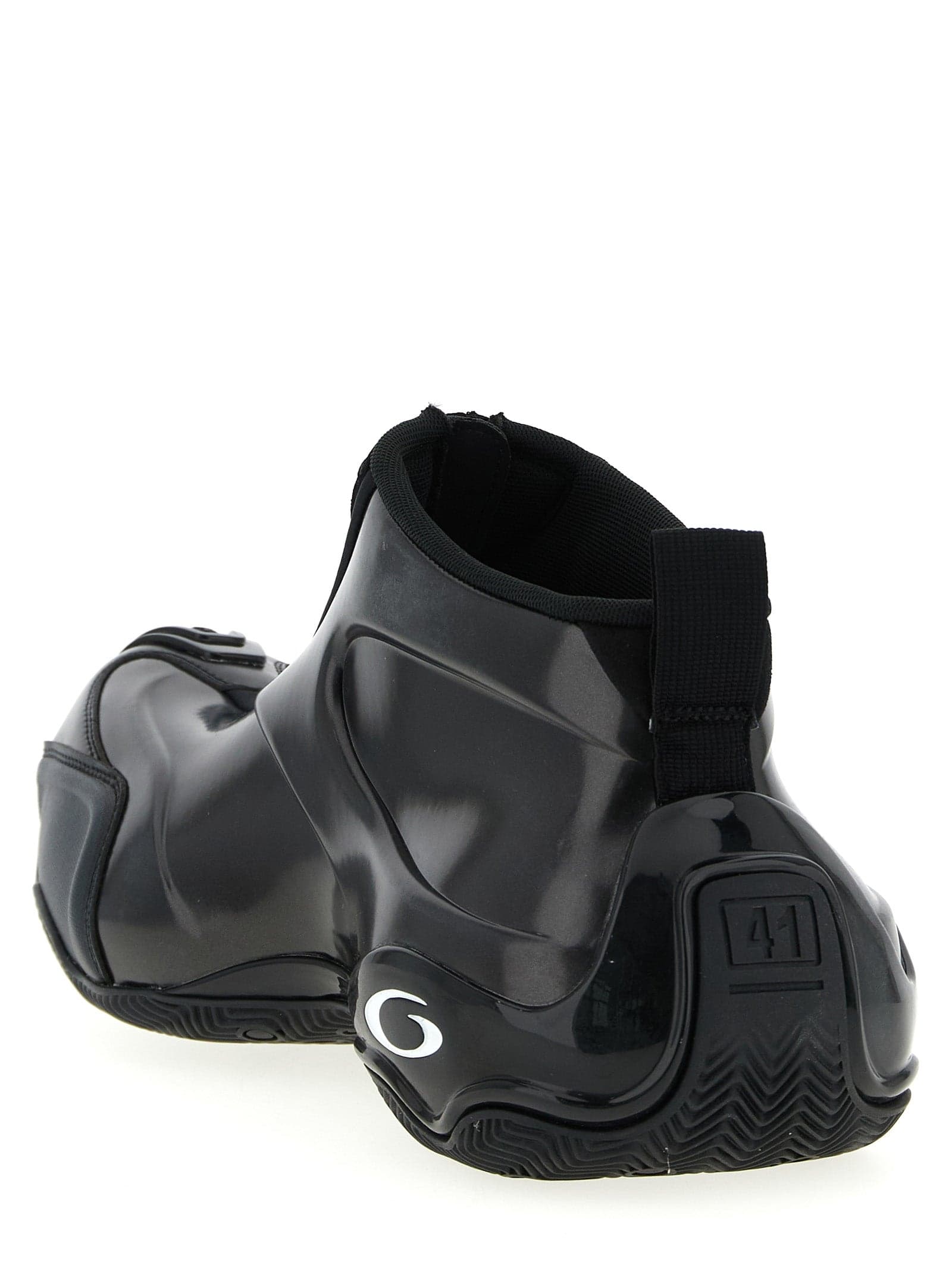 Balenciaga Black Polyester Athletic Sneakers - 3
