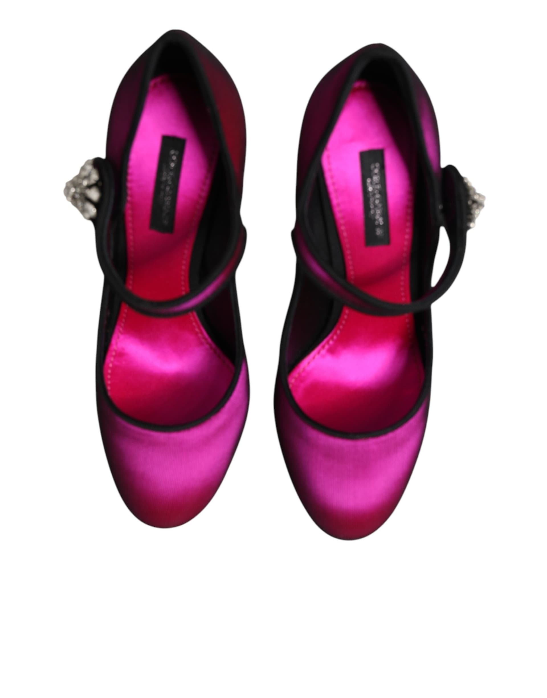 Dolce & Gabbana Pink Embellished High Heels Pumps Shoes - 2