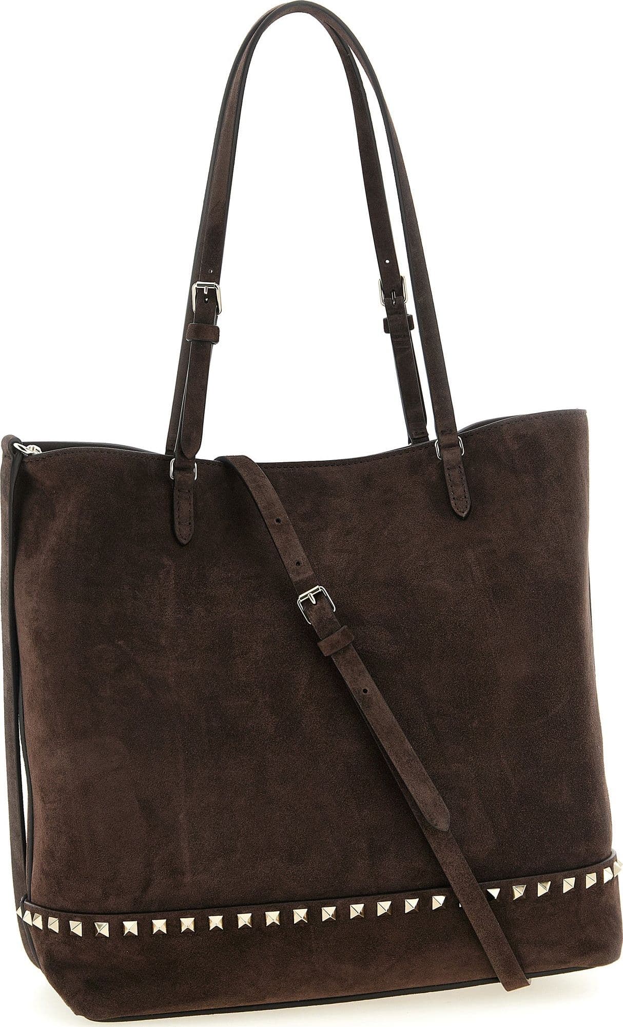 Valentino Garavani Brown Calfskin Shoulder Bag - 2