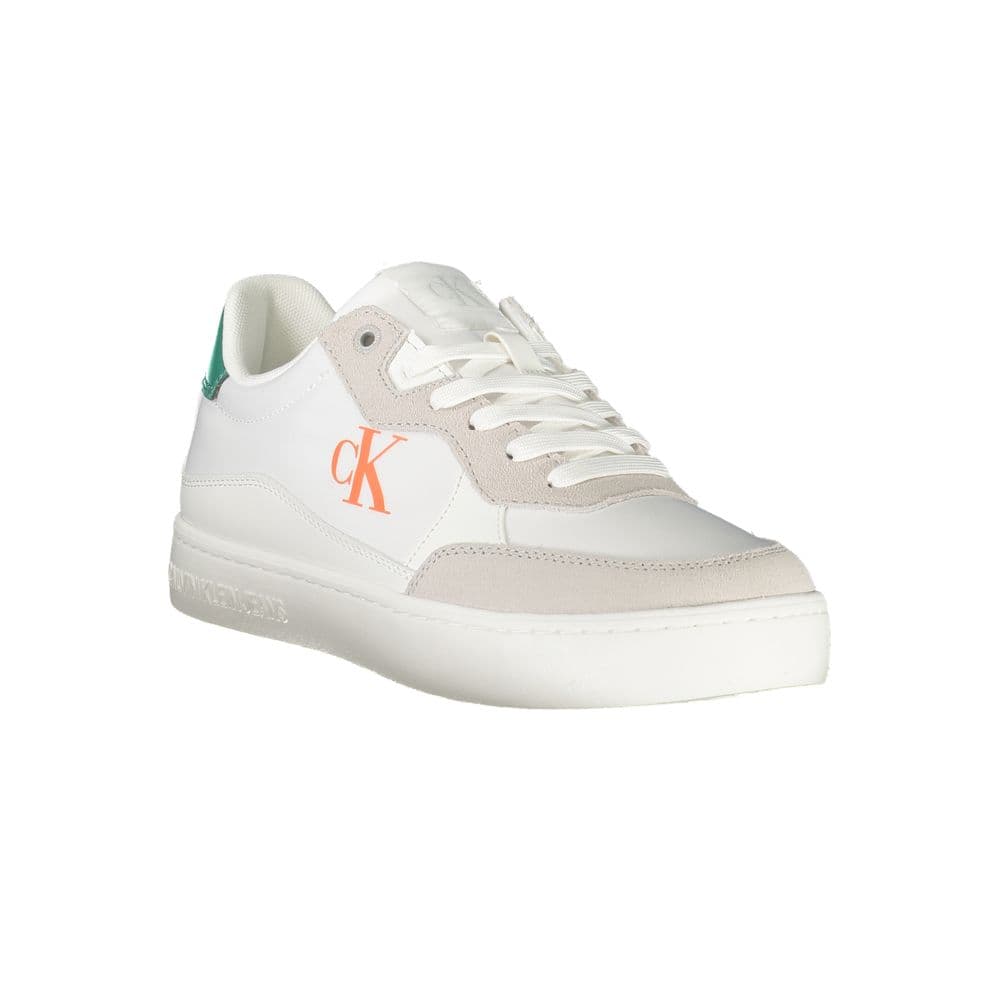 Calvin Klein Bianco Polyurethane Men Sneaker - 2