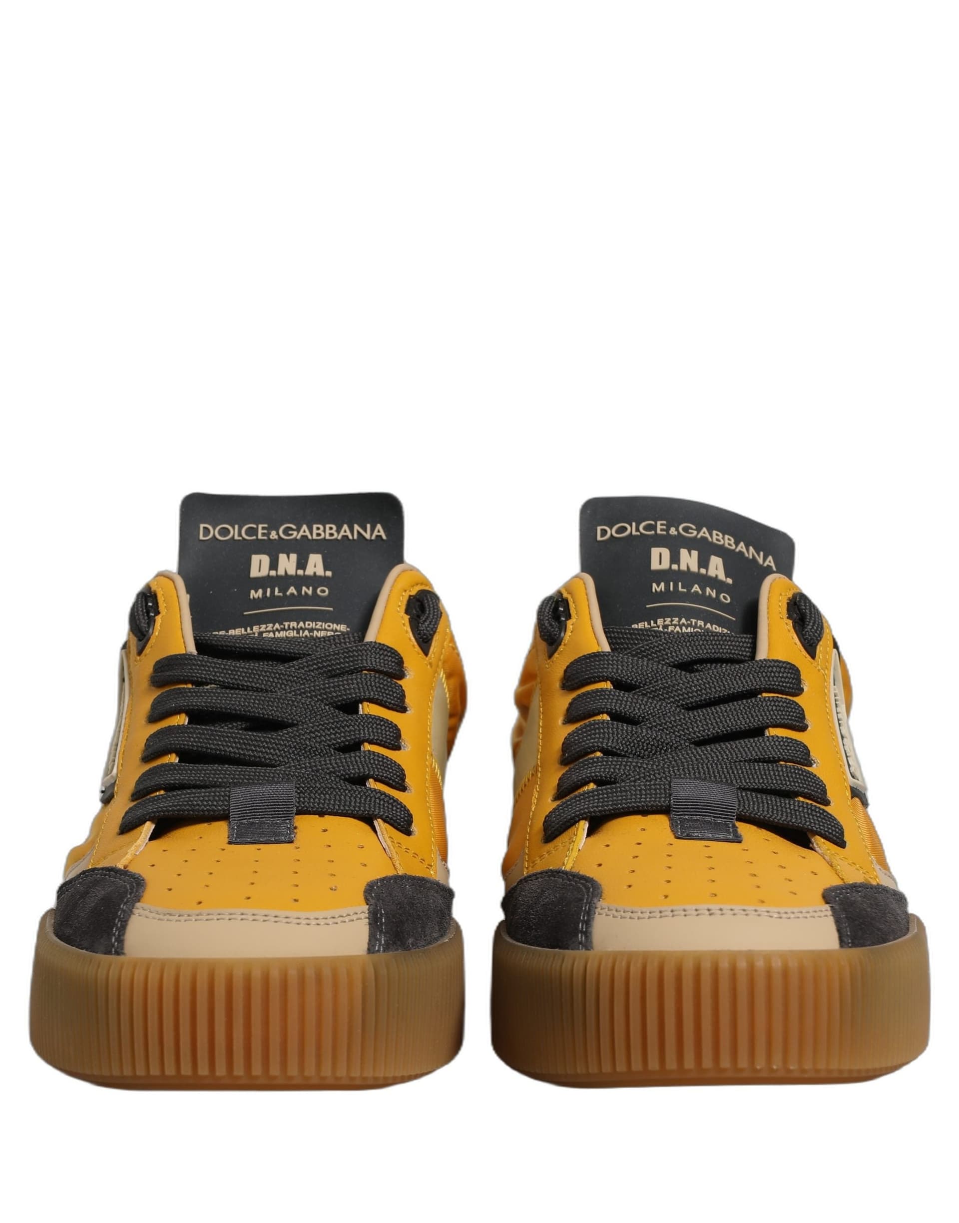 Dolce & Gabbana Multicolor MIAMI Low Top Men Sneakers Shoes - 2