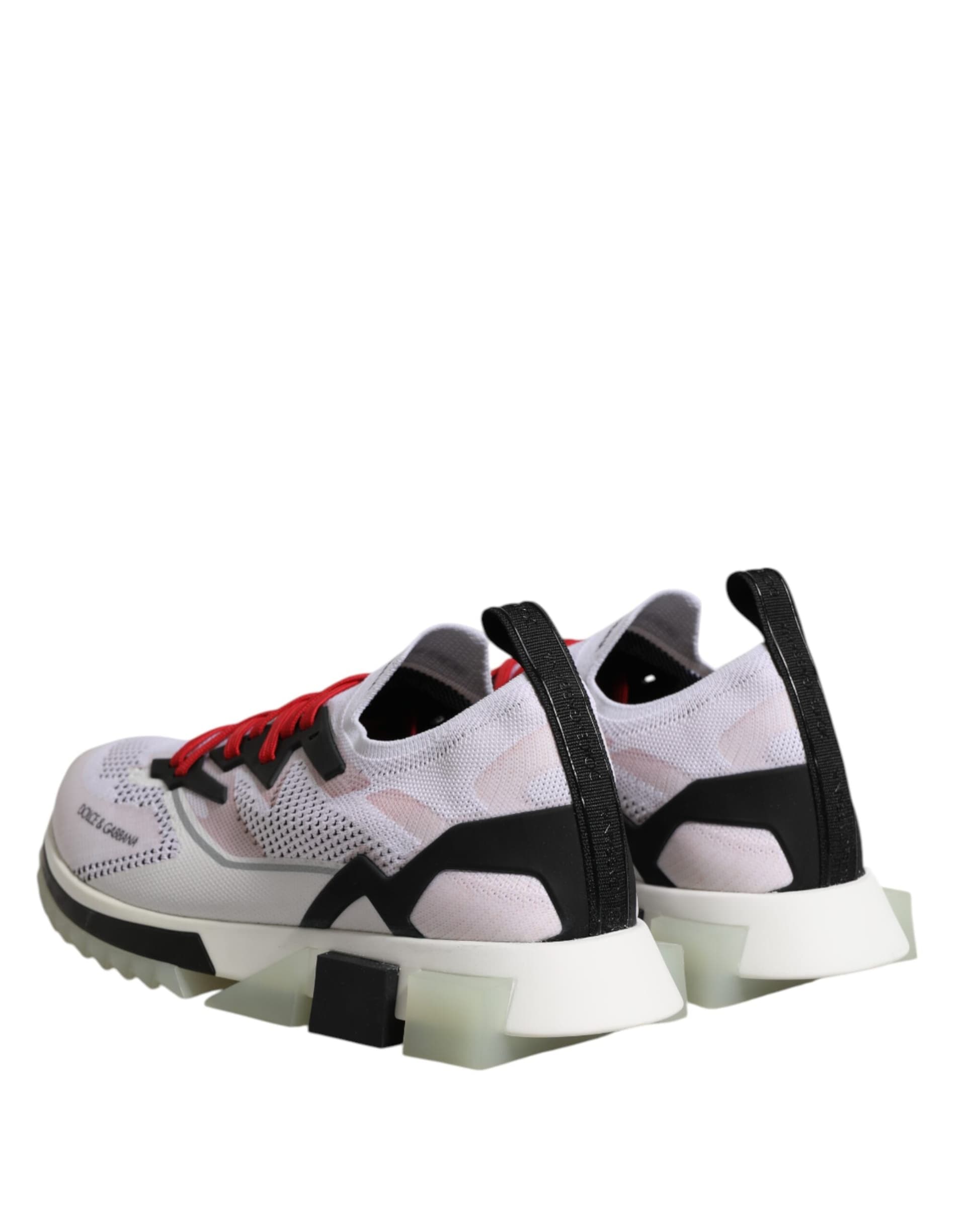 Dolce & Gabbana White SORRENTO Sport Stretch Sneakers Shoes - 4