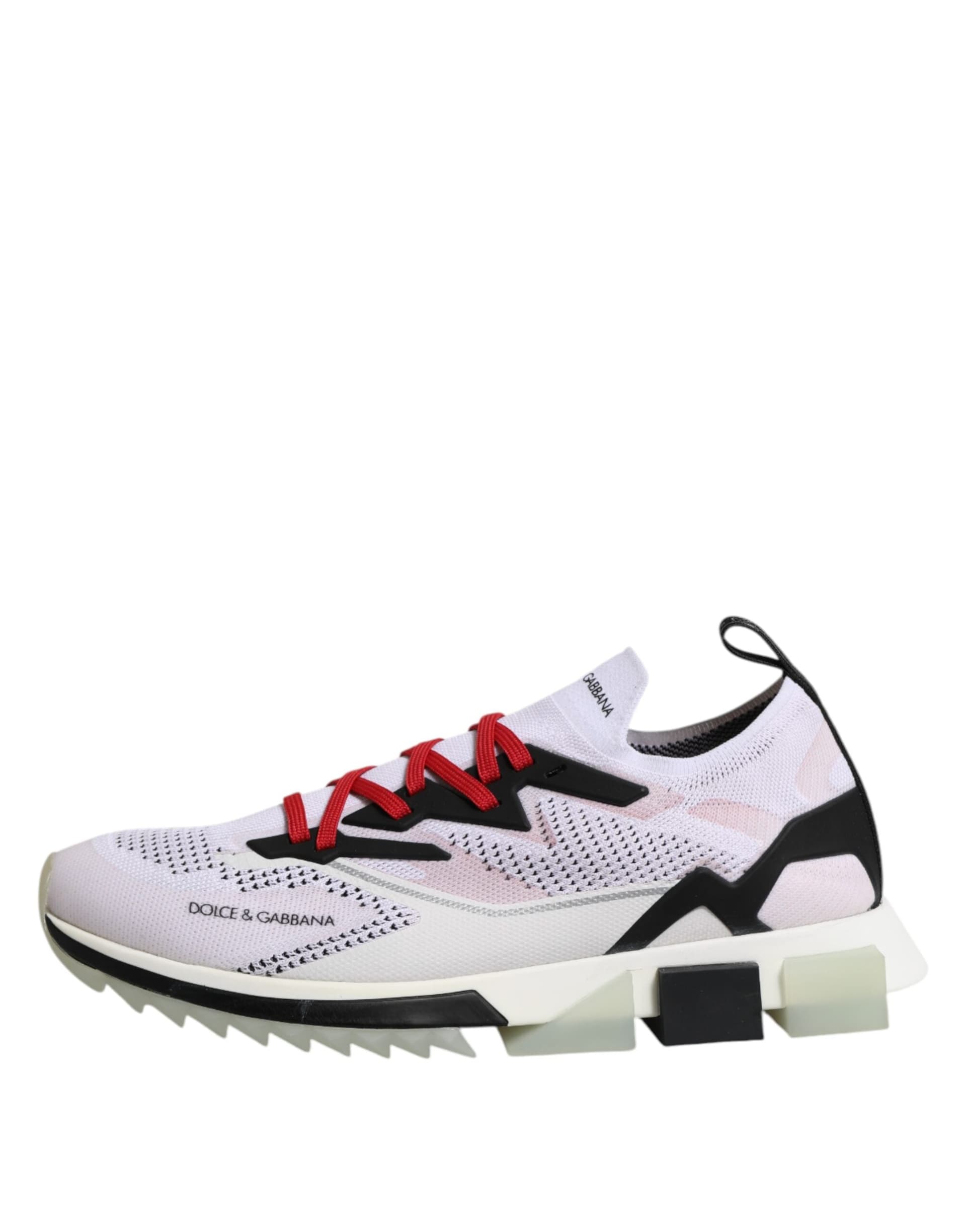Dolce & Gabbana White SORRENTO Sport Stretch Sneakers Shoes - 5