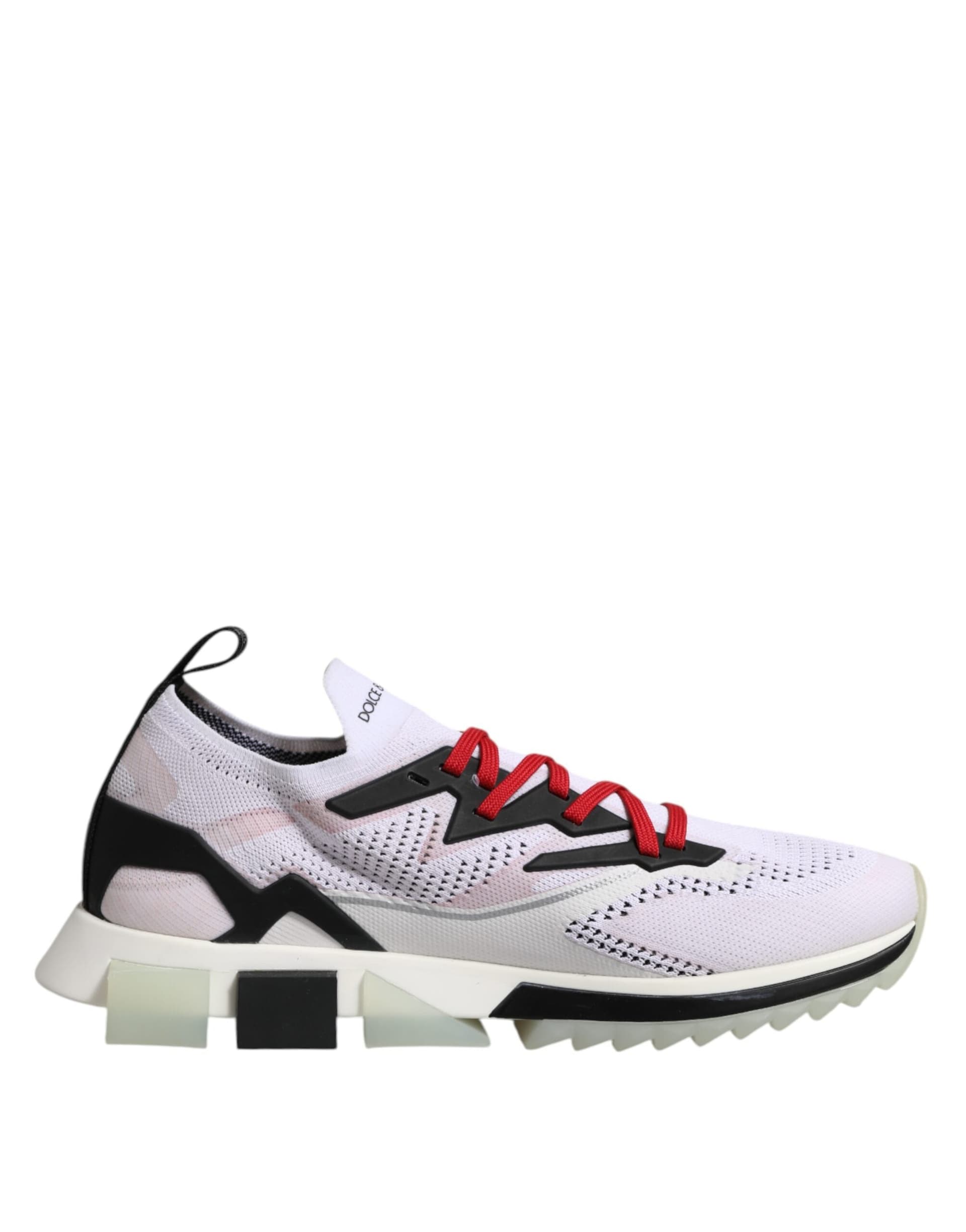 Dolce & Gabbana White SORRENTO Sport Stretch Sneakers Shoes - 6
