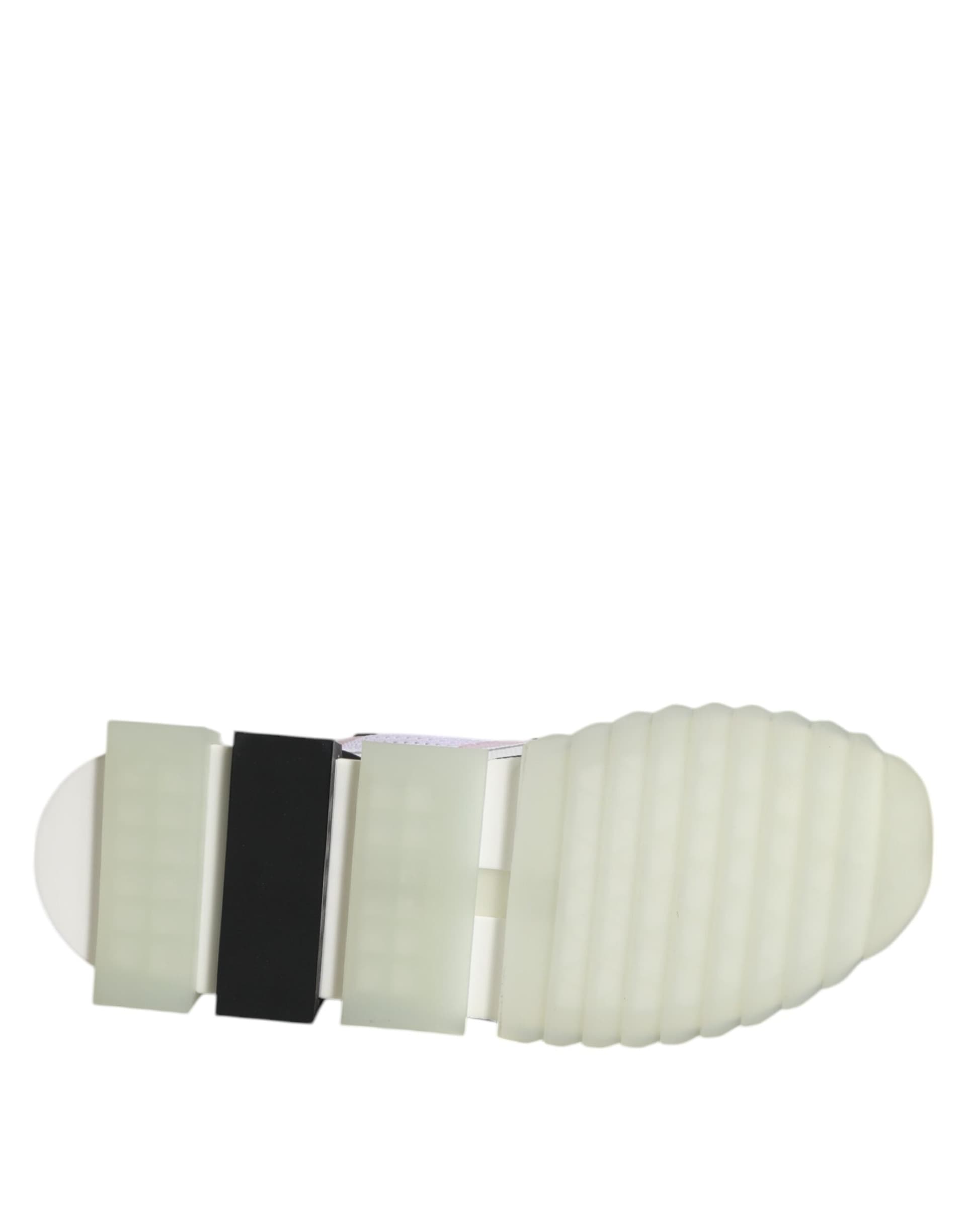 Dolce & Gabbana White SORRENTO Sport Stretch Sneakers Shoes - 8