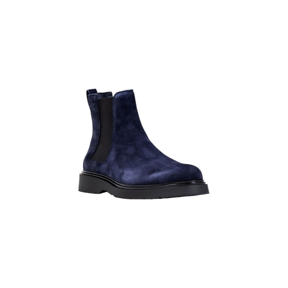 Calvin Klein Jeans Blue Suede Leather Chelsea Boots - 2